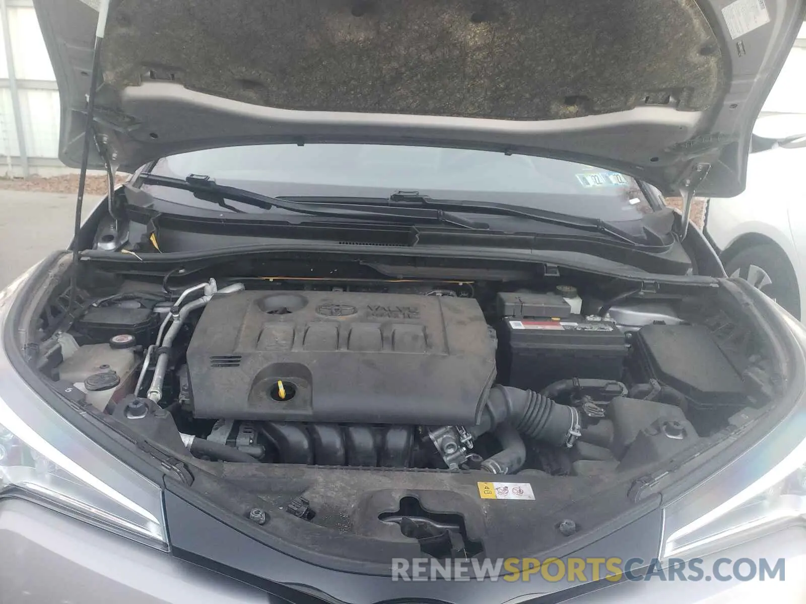 7 Photograph of a damaged car JTNKHMBX2K1035358 TOYOTA C-HR 2019