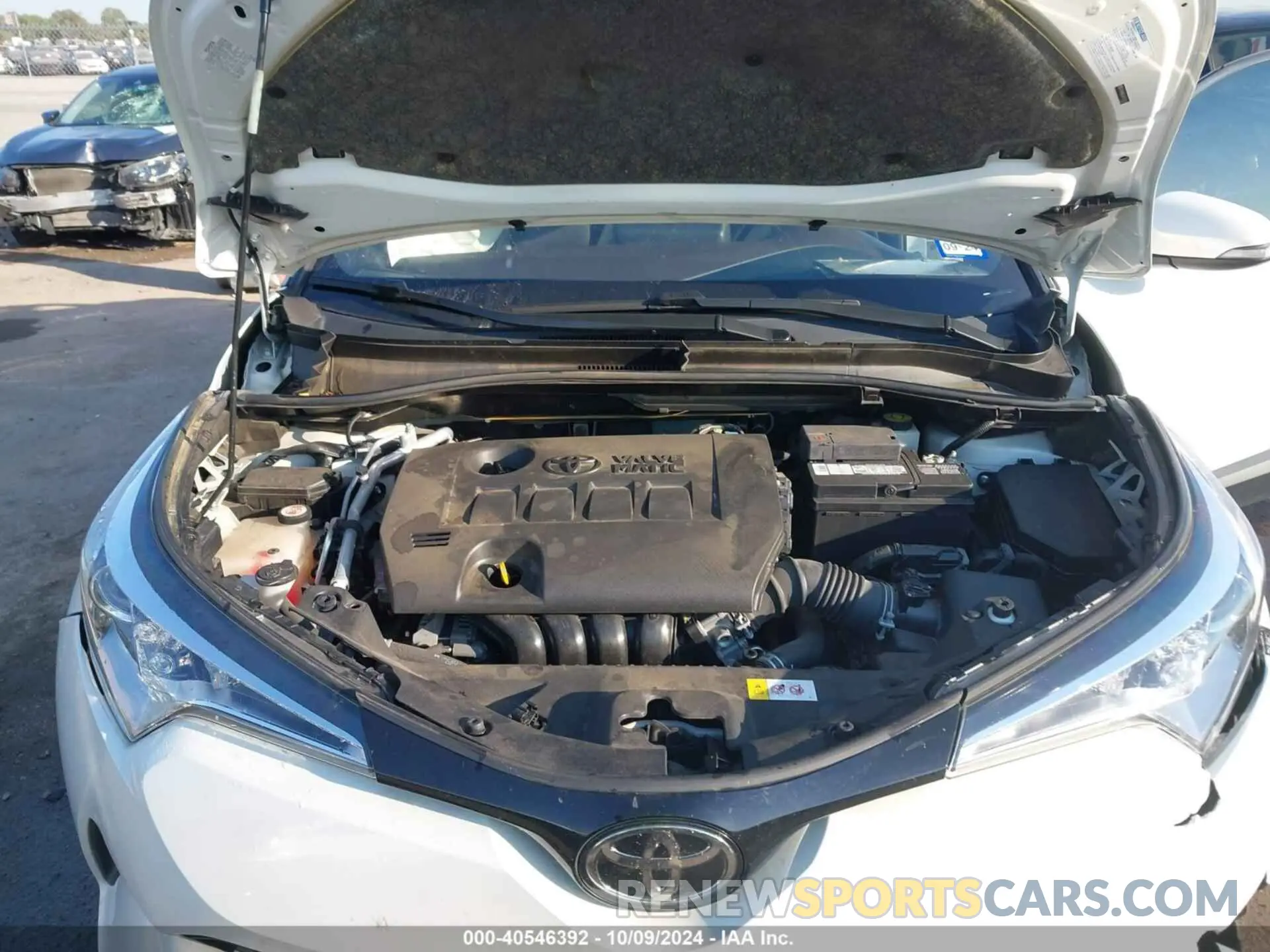 10 Фотография поврежденного автомобиля JTNKHMBX2K1047526 TOYOTA C-HR 2019