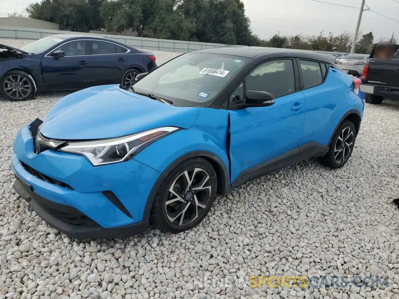 1 Фотография поврежденного автомобиля JTNKHMBX2K1053441 TOYOTA C-HR 2019