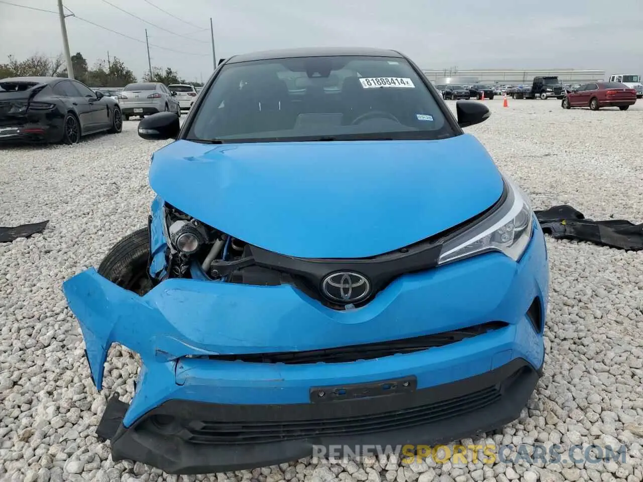 5 Фотография поврежденного автомобиля JTNKHMBX2K1053441 TOYOTA C-HR 2019