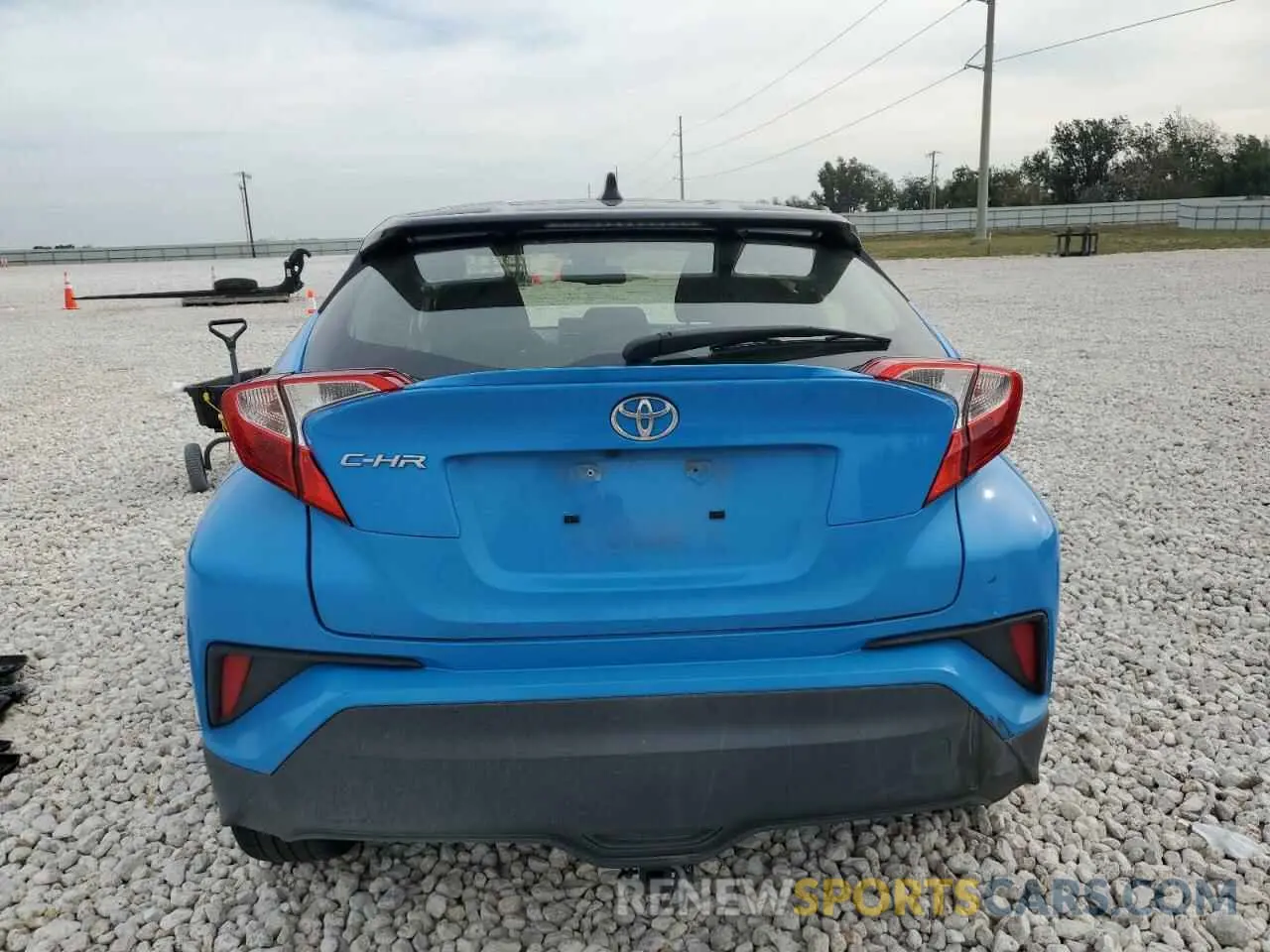 6 Фотография поврежденного автомобиля JTNKHMBX2K1053441 TOYOTA C-HR 2019