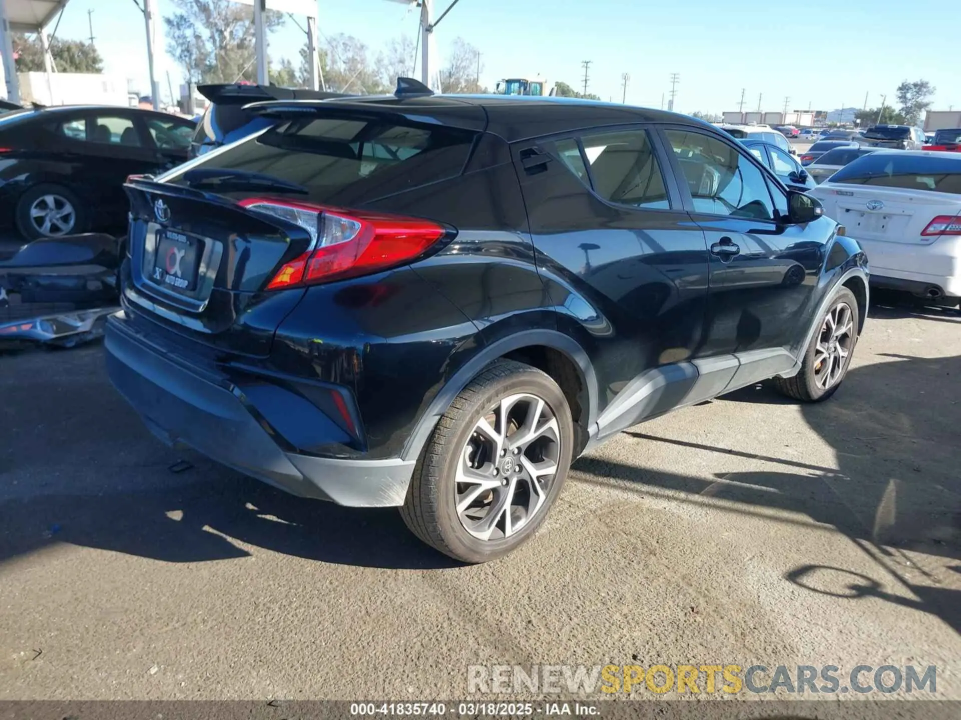 4 Photograph of a damaged car JTNKHMBX3K1013580 TOYOTA C-HR 2019