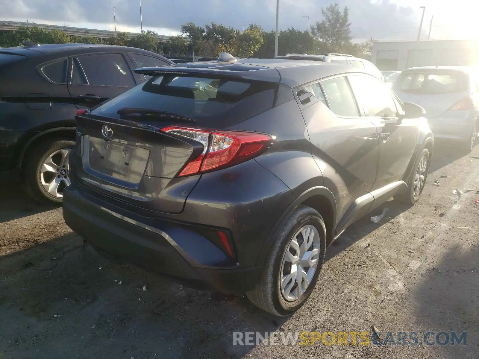 4 Photograph of a damaged car JTNKHMBX3K1025339 TOYOTA C-HR 2019