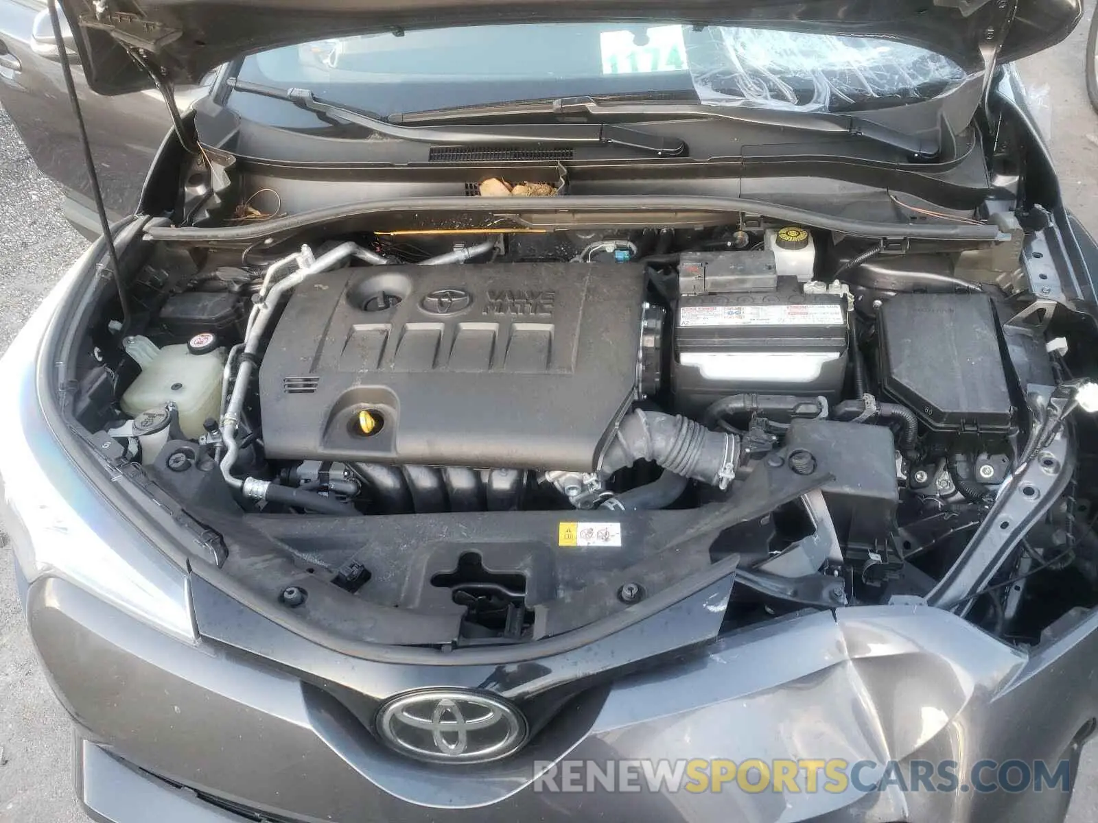 7 Photograph of a damaged car JTNKHMBX3K1025339 TOYOTA C-HR 2019