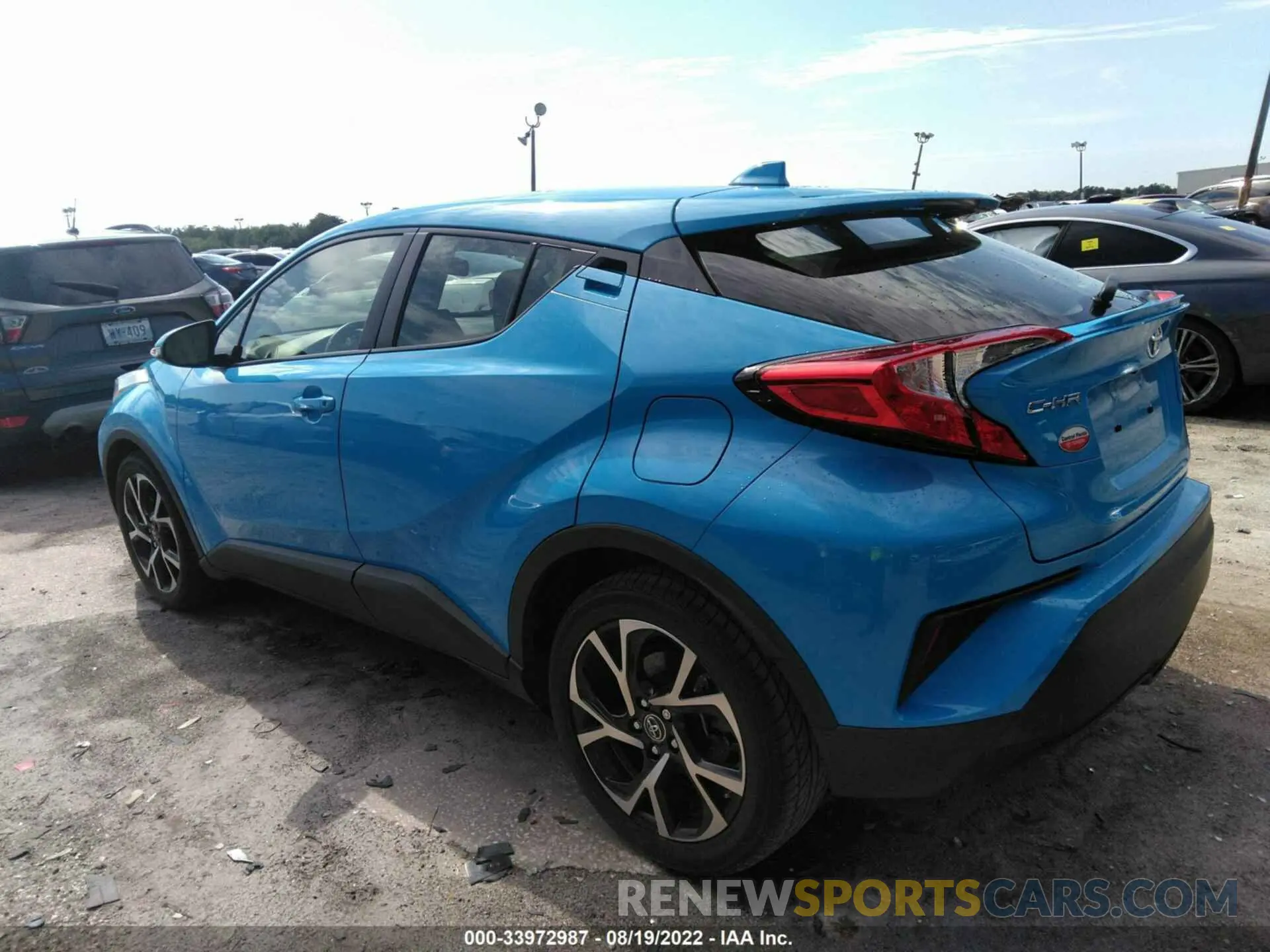 3 Photograph of a damaged car JTNKHMBX3K1025857 TOYOTA C-HR 2019