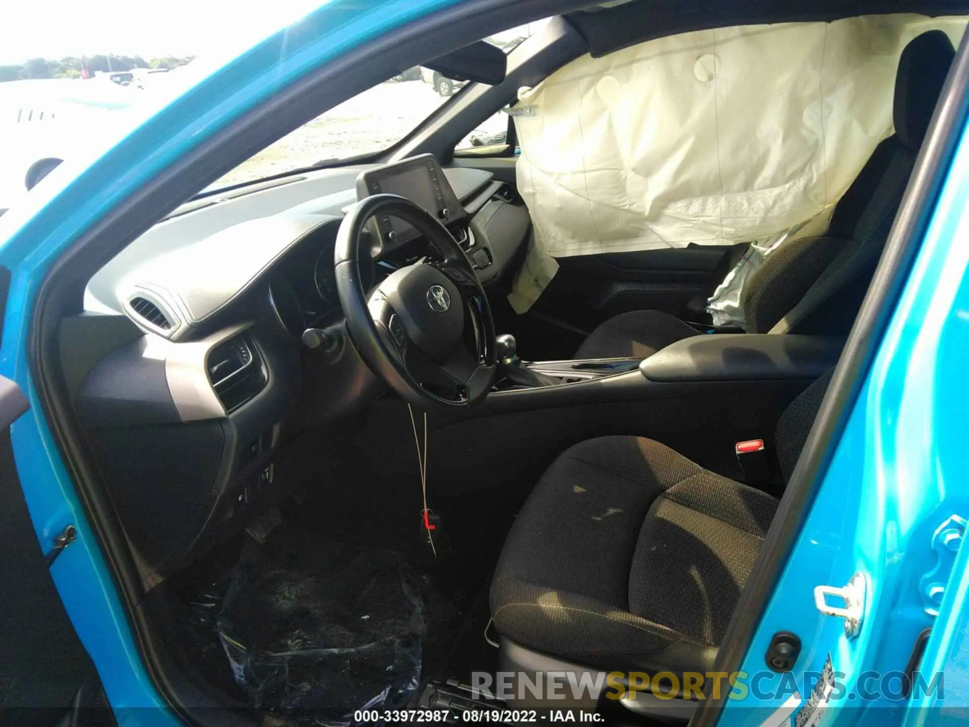 5 Photograph of a damaged car JTNKHMBX3K1025857 TOYOTA C-HR 2019