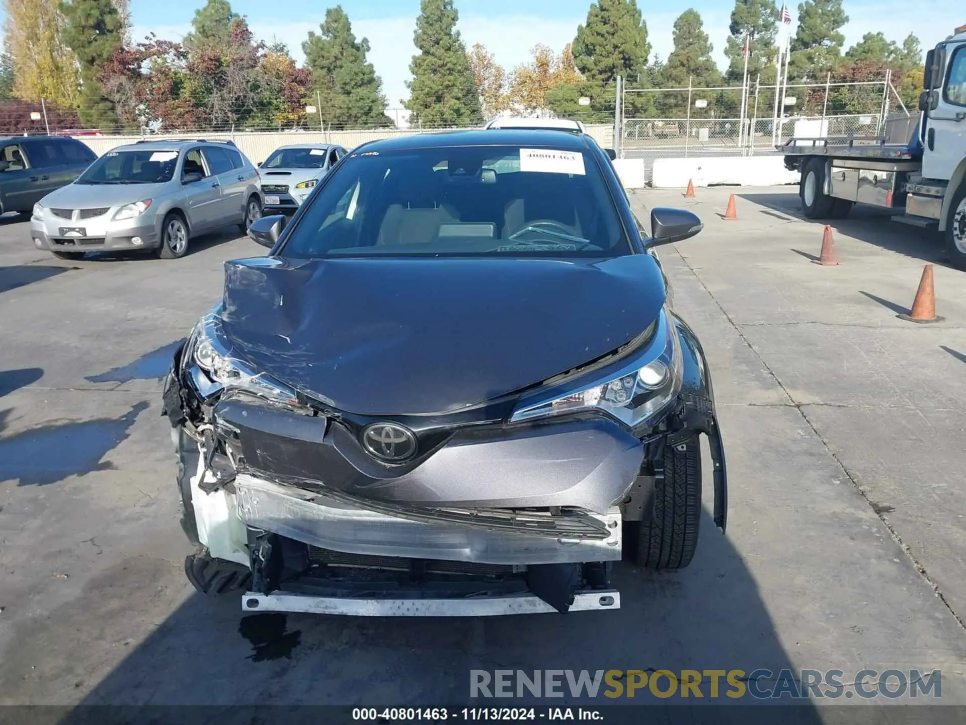 12 Photograph of a damaged car JTNKHMBX3K1026345 TOYOTA C-HR 2019