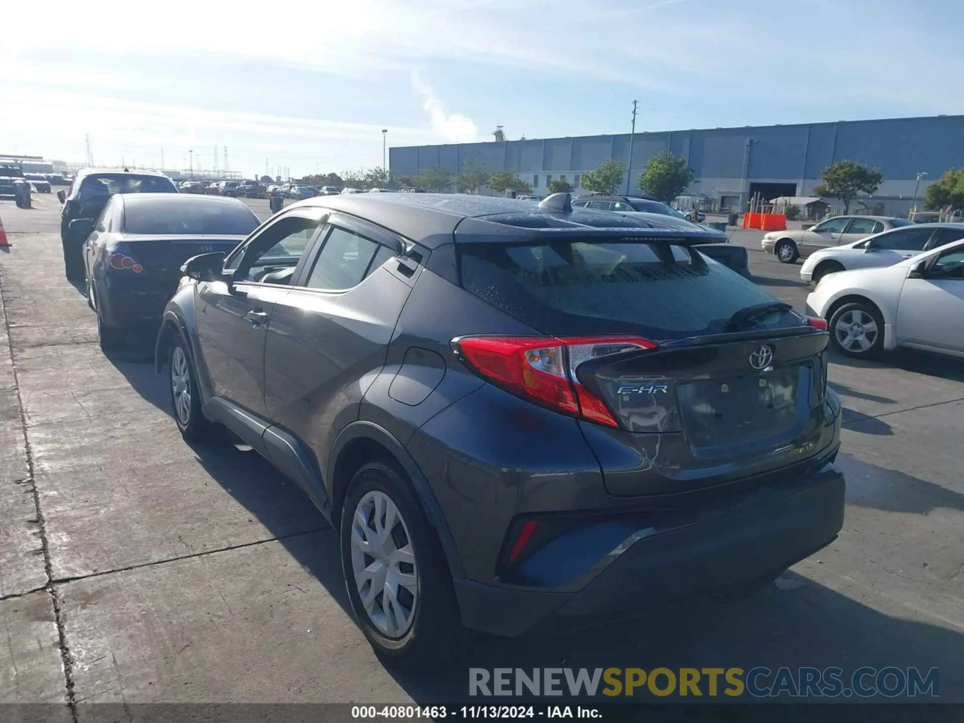 3 Photograph of a damaged car JTNKHMBX3K1026345 TOYOTA C-HR 2019