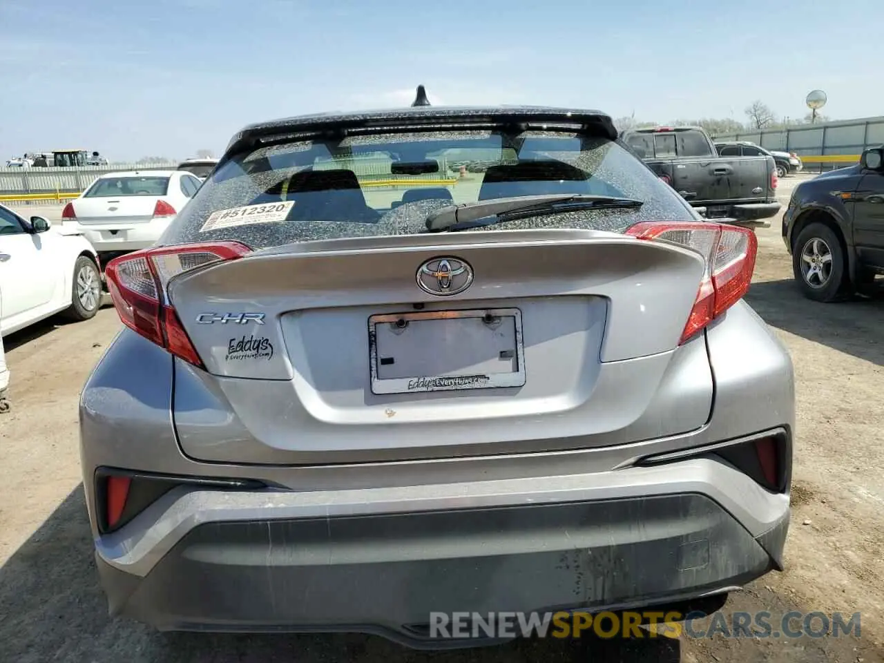 6 Фотография поврежденного автомобиля JTNKHMBX3K1030296 TOYOTA C-HR 2019