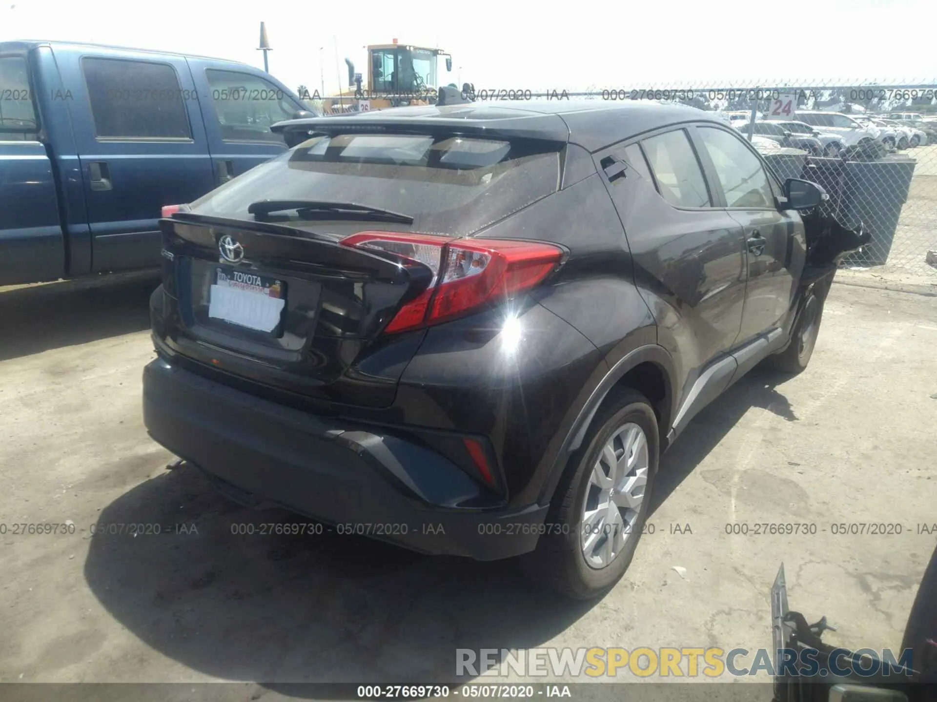 4 Photograph of a damaged car JTNKHMBX3K1033568 TOYOTA C-HR 2019