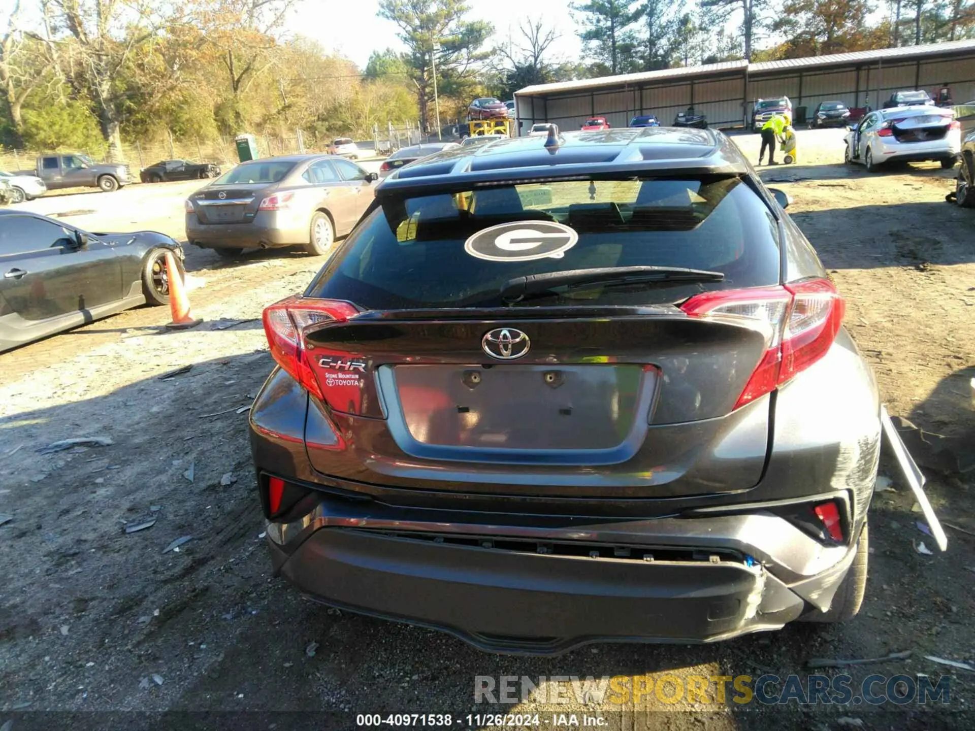 16 Фотография поврежденного автомобиля JTNKHMBX3K1034591 TOYOTA C-HR 2019
