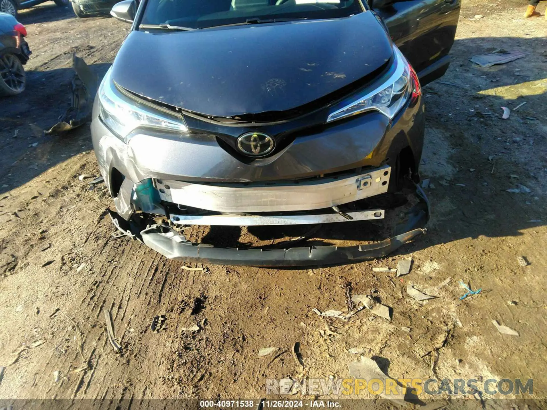 6 Фотография поврежденного автомобиля JTNKHMBX3K1034591 TOYOTA C-HR 2019