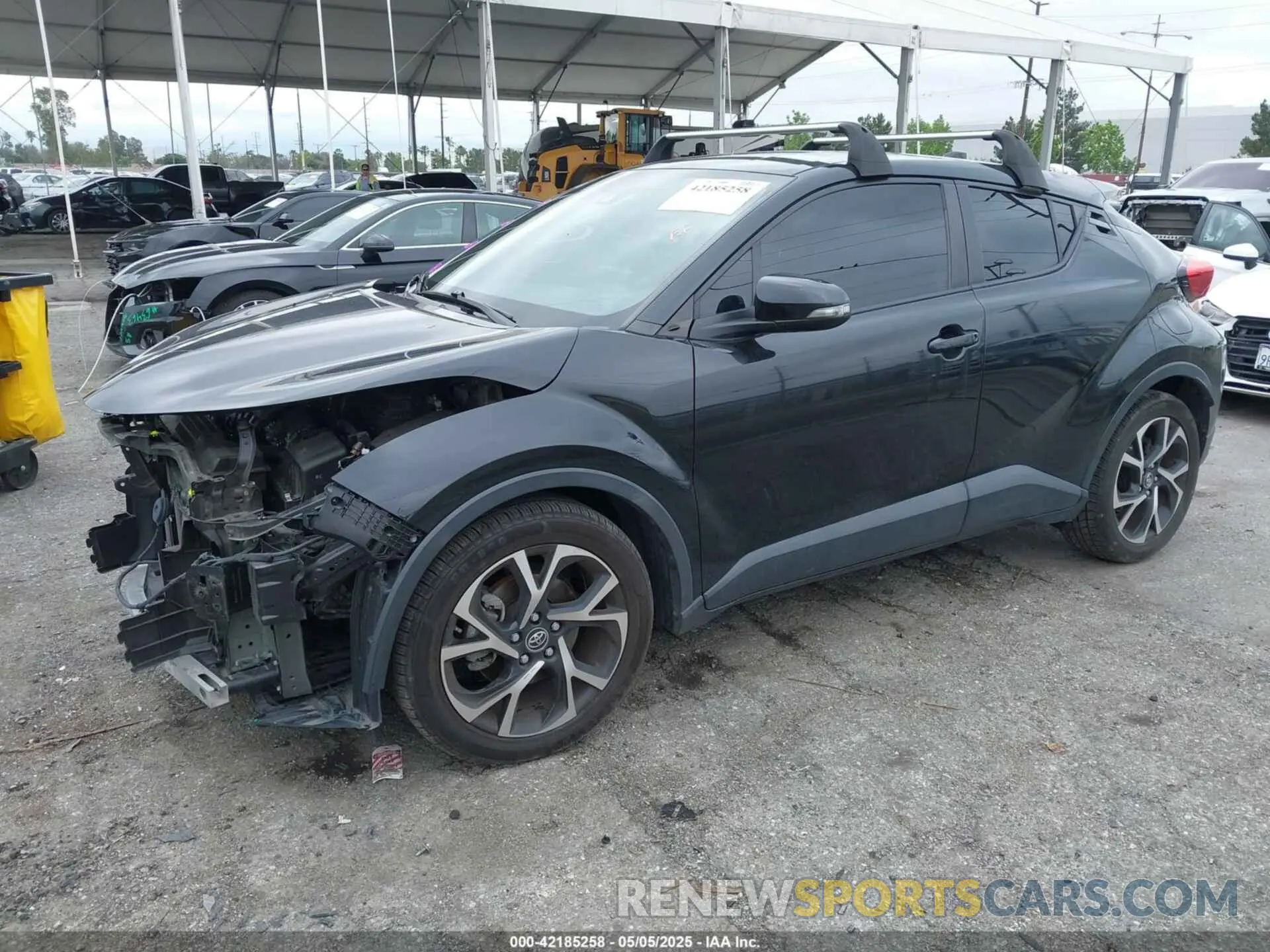2 Фотография поврежденного автомобиля JTNKHMBX3K1038981 TOYOTA C-HR 2019
