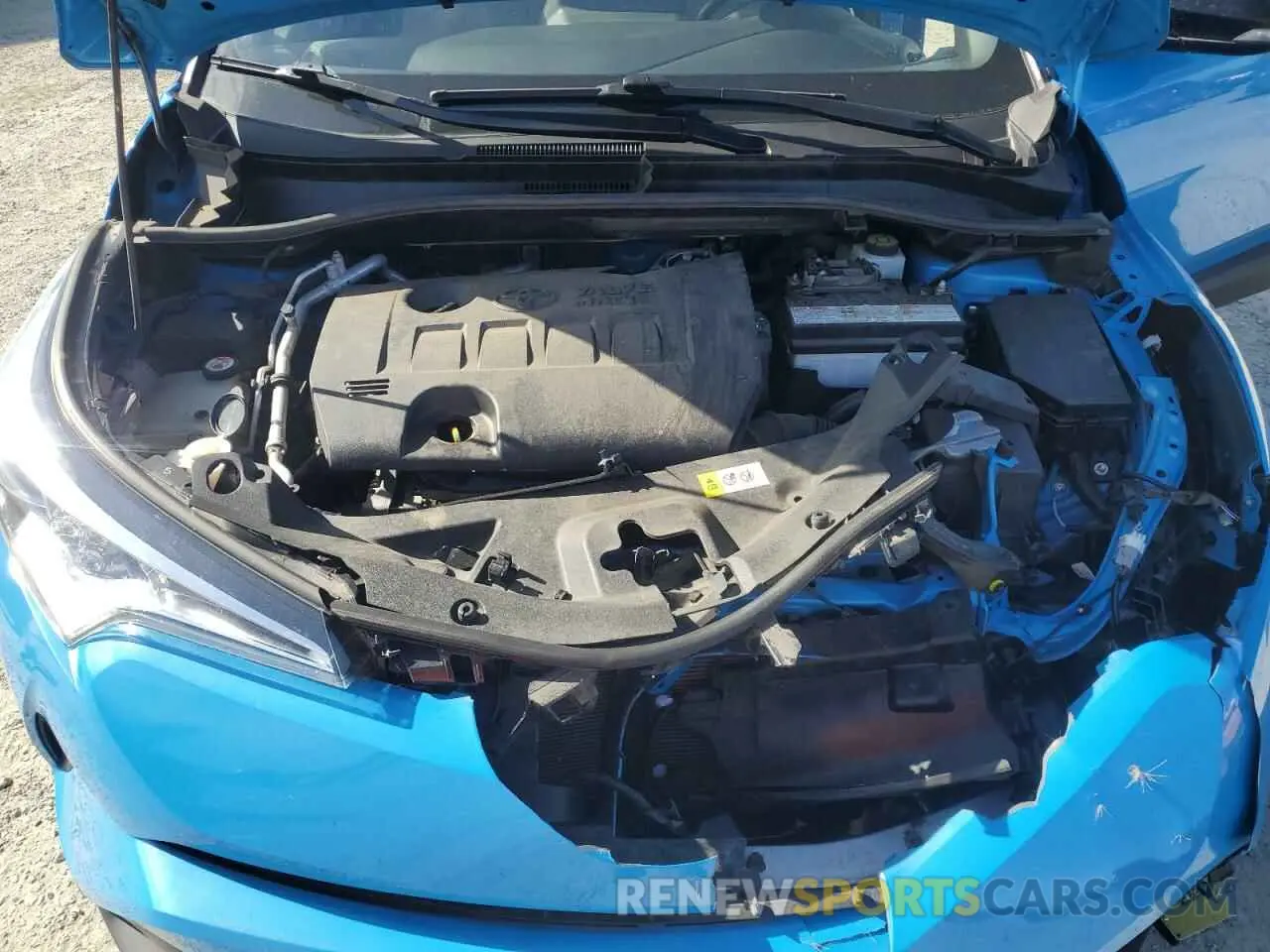 12 Фотография поврежденного автомобиля JTNKHMBX3K1045672 TOYOTA C-HR 2019