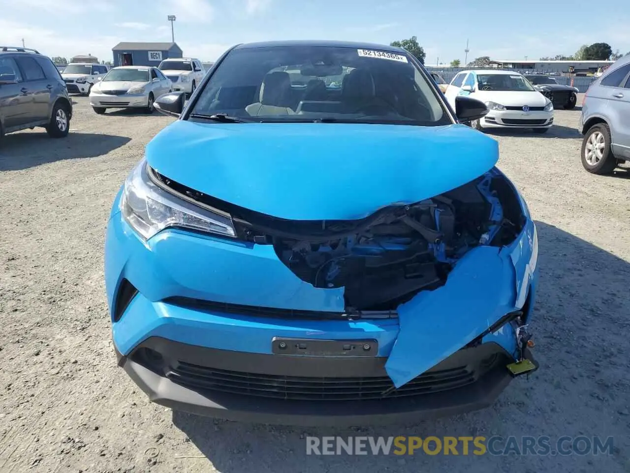 5 Фотография поврежденного автомобиля JTNKHMBX3K1045672 TOYOTA C-HR 2019