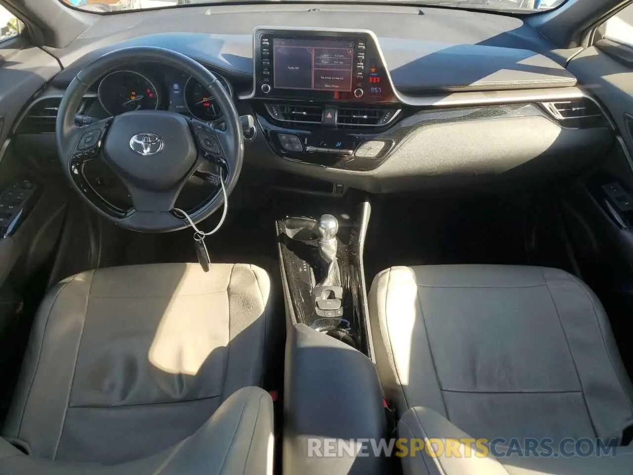 8 Фотография поврежденного автомобиля JTNKHMBX3K1045672 TOYOTA C-HR 2019