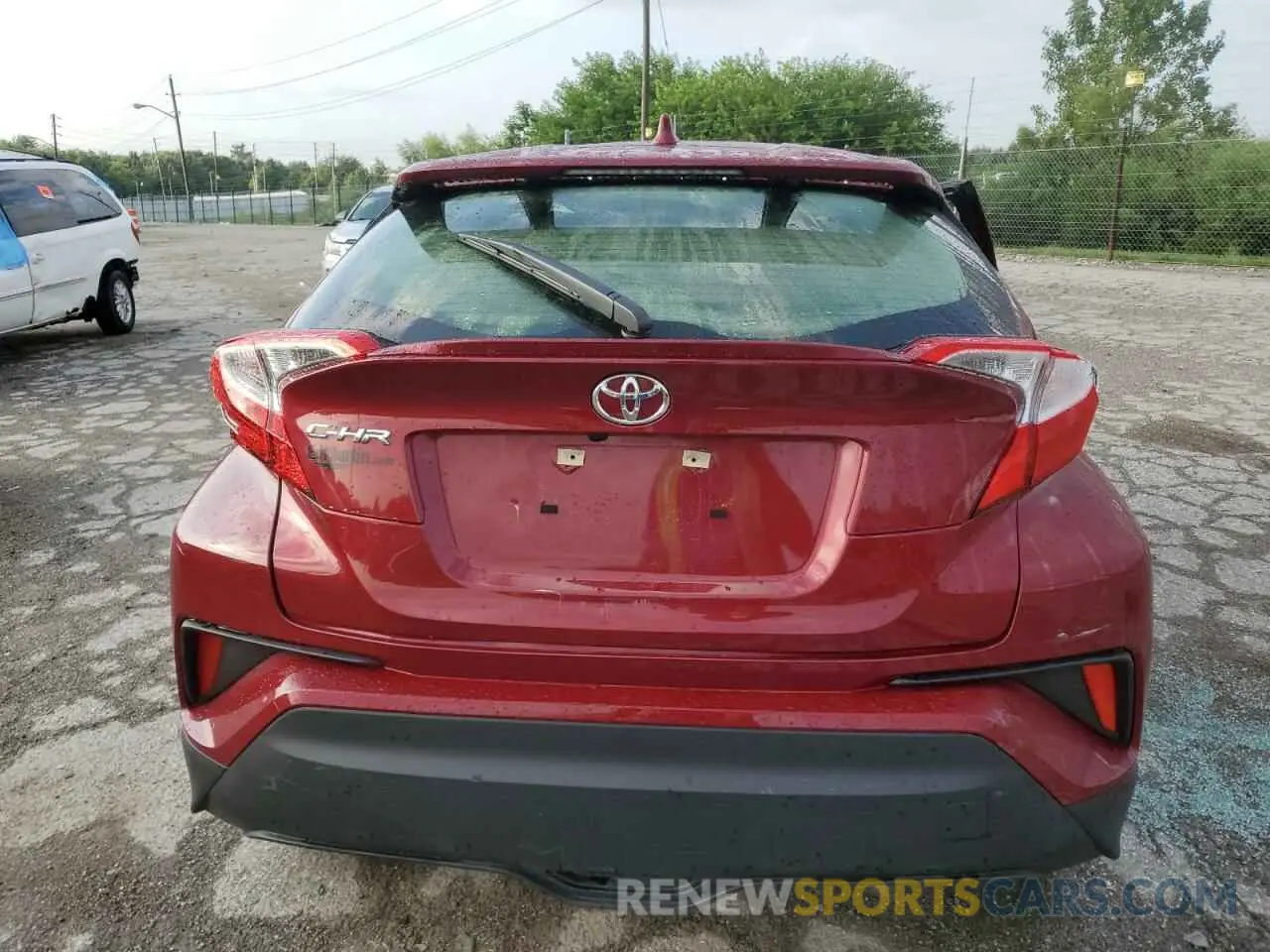 6 Photograph of a damaged car JTNKHMBX3K1047017 TOYOTA C-HR 2019