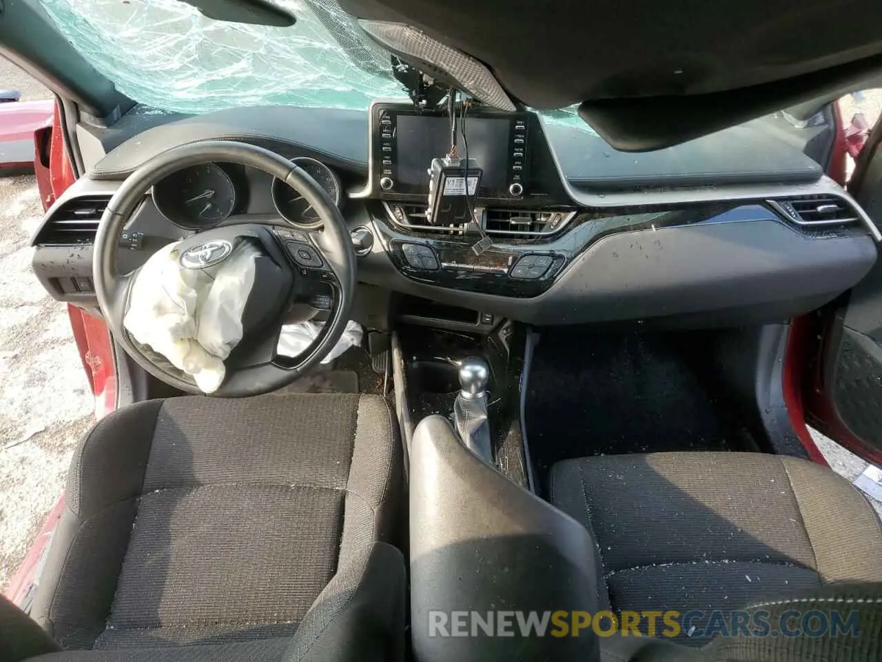 8 Photograph of a damaged car JTNKHMBX3K1047017 TOYOTA C-HR 2019