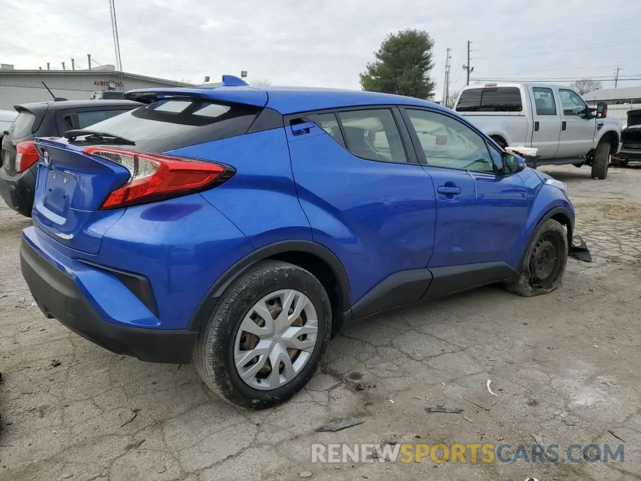 3 Фотография поврежденного автомобиля JTNKHMBX3K1047759 TOYOTA C-HR 2019