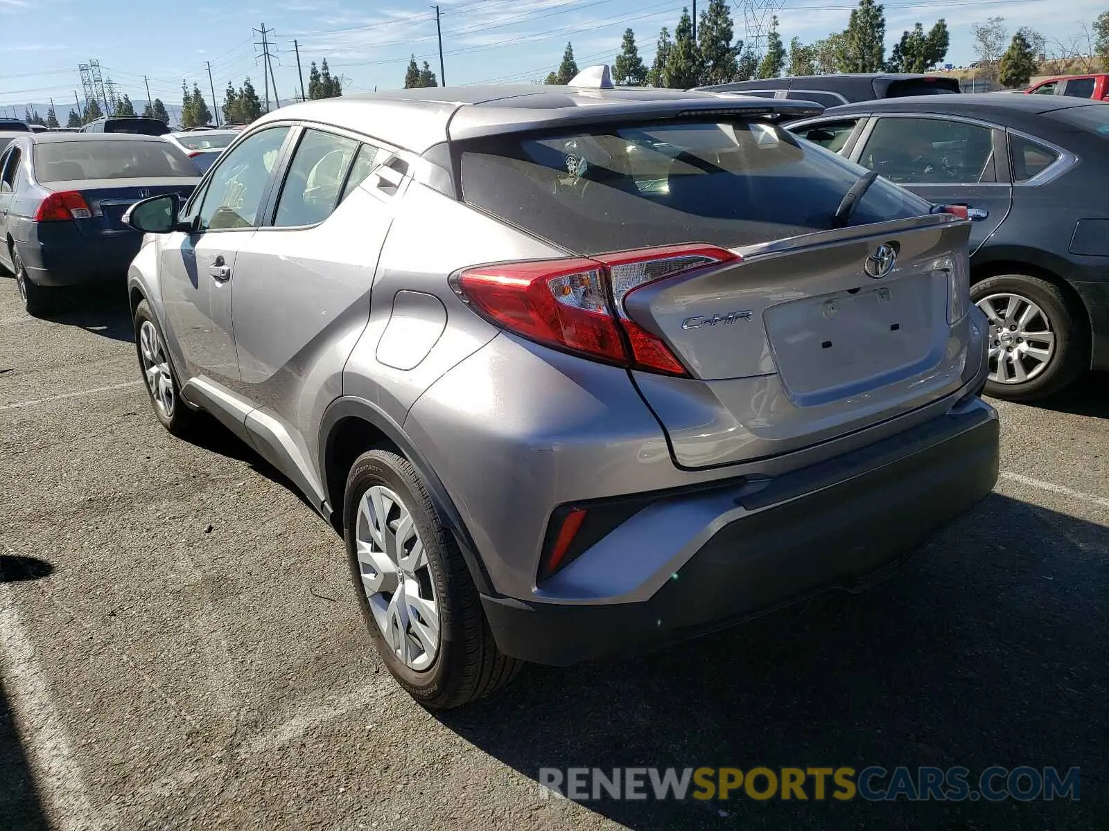 3 Photograph of a damaged car JTNKHMBX3K1050323 TOYOTA C-HR 2019
