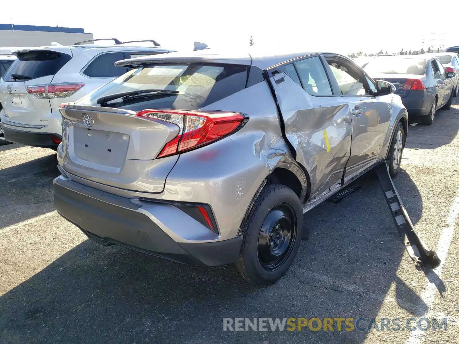 4 Photograph of a damaged car JTNKHMBX3K1050323 TOYOTA C-HR 2019