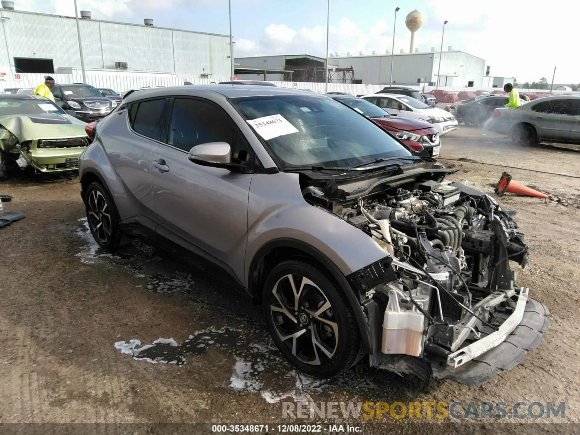1 Фотография поврежденного автомобиля JTNKHMBX3K1056039 TOYOTA C-HR 2019