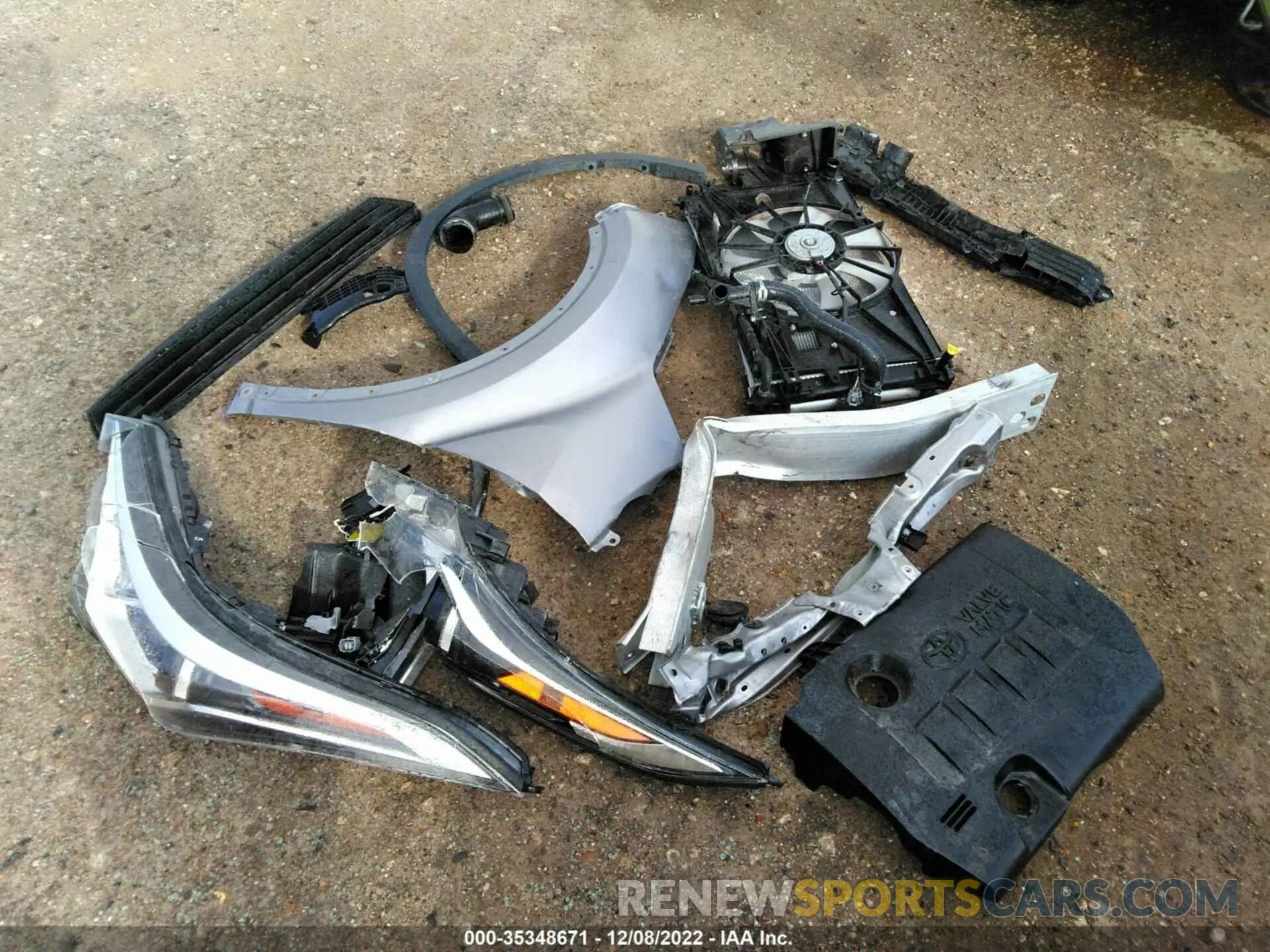 12 Фотография поврежденного автомобиля JTNKHMBX3K1056039 TOYOTA C-HR 2019