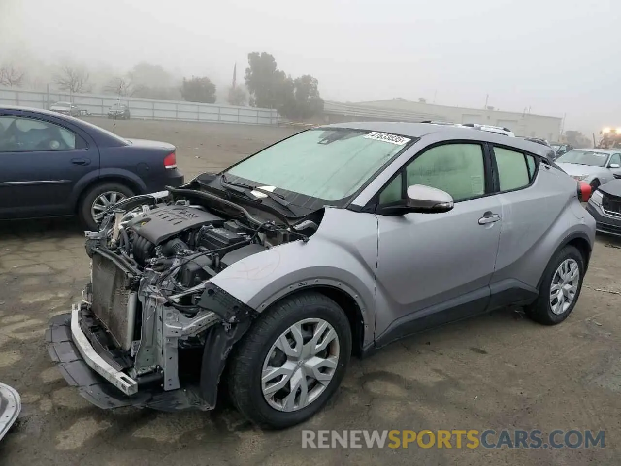 1 Photograph of a damaged car JTNKHMBX3K1056235 TOYOTA C-HR 2019