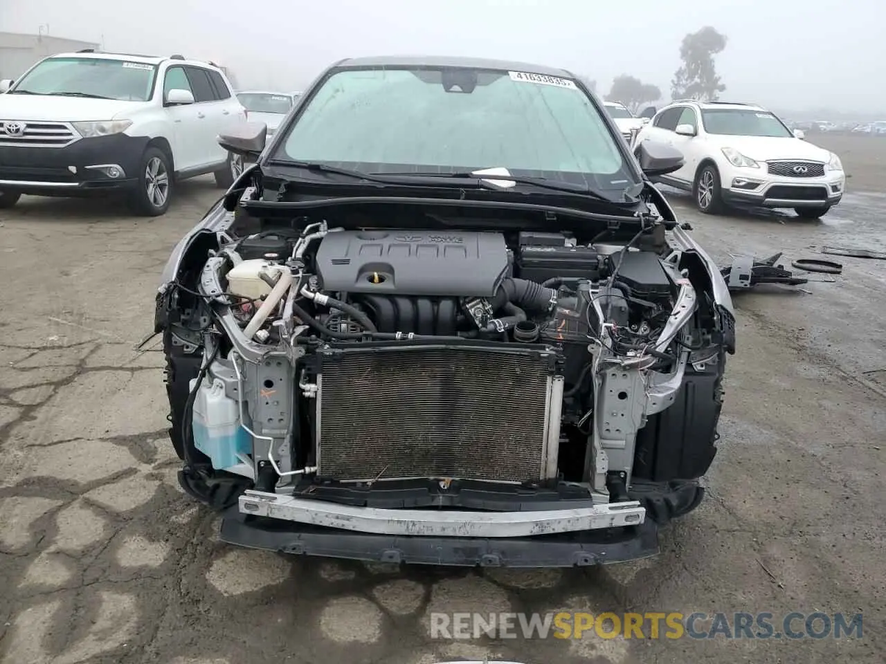 5 Photograph of a damaged car JTNKHMBX3K1056235 TOYOTA C-HR 2019