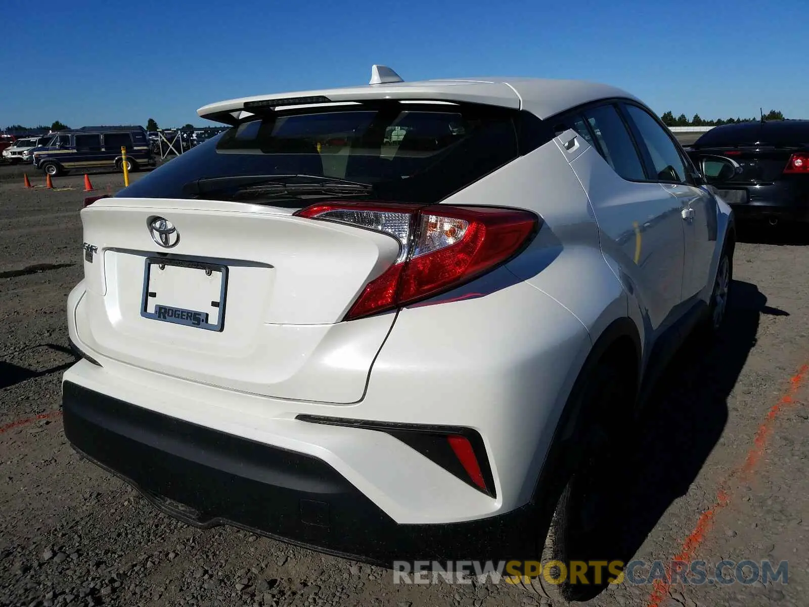 4 Photograph of a damaged car JTNKHMBX4K1012793 TOYOTA C-HR 2019