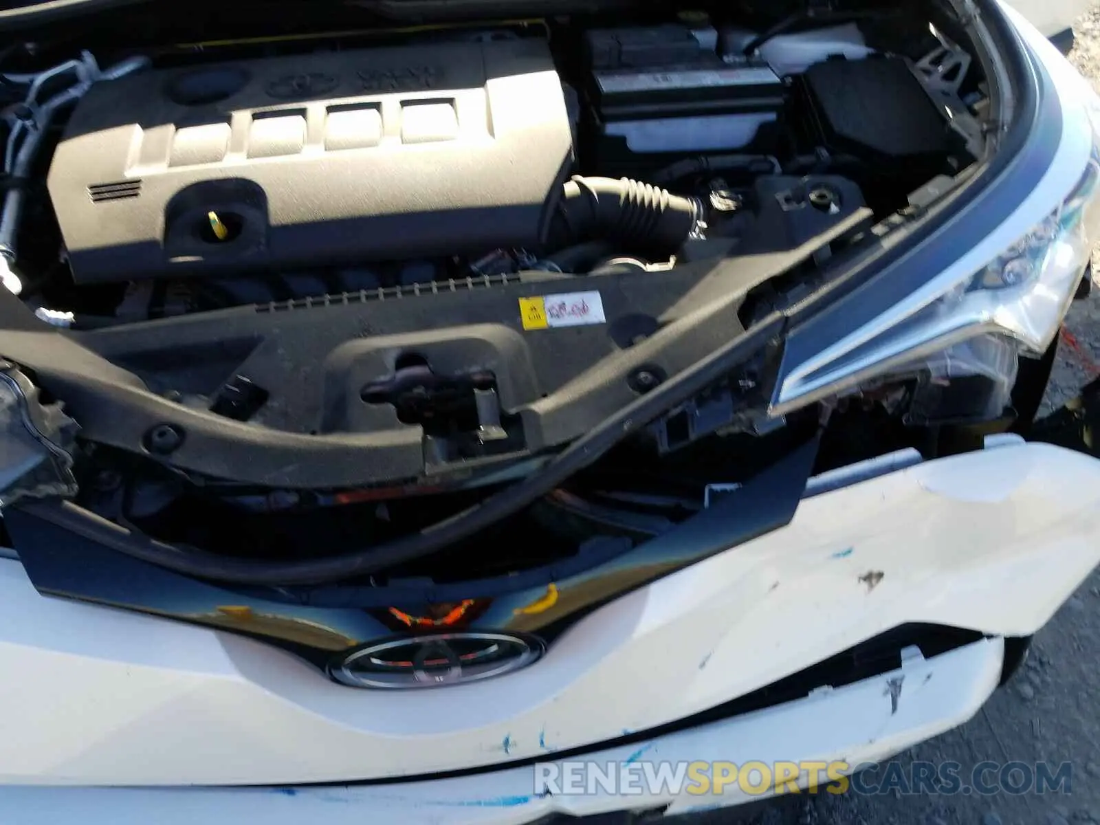7 Photograph of a damaged car JTNKHMBX4K1012793 TOYOTA C-HR 2019