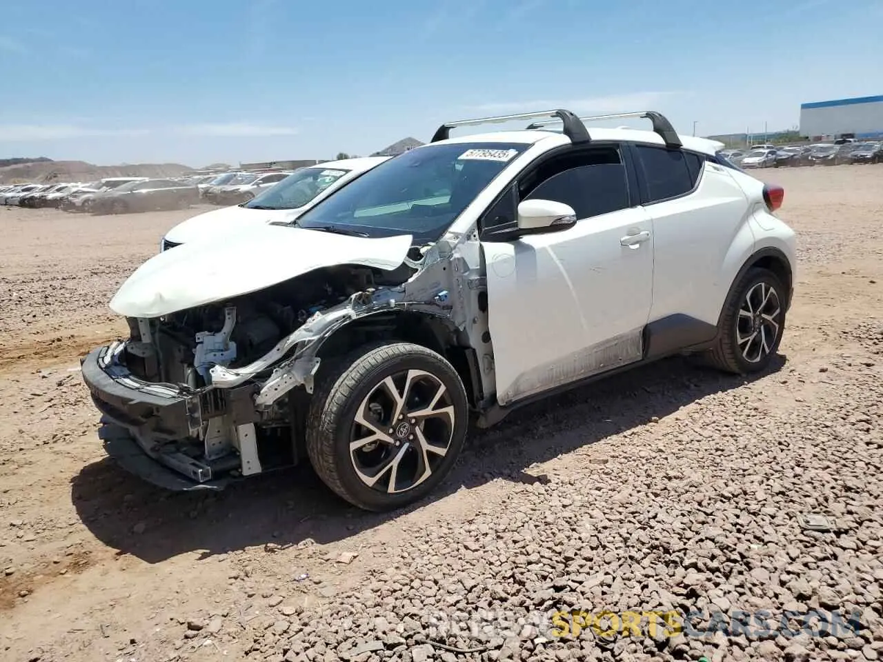 1 Фотография поврежденного автомобиля JTNKHMBX4K1016293 TOYOTA C-HR 2019