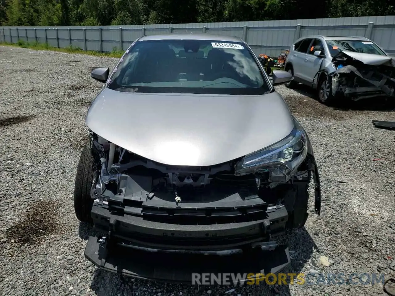 5 Photograph of a damaged car JTNKHMBX4K1016360 TOYOTA C-HR 2019