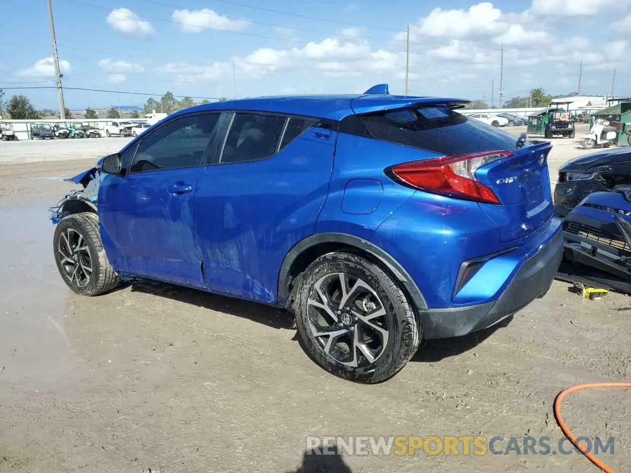 2 Photograph of a damaged car JTNKHMBX4K1019601 TOYOTA C-HR 2019