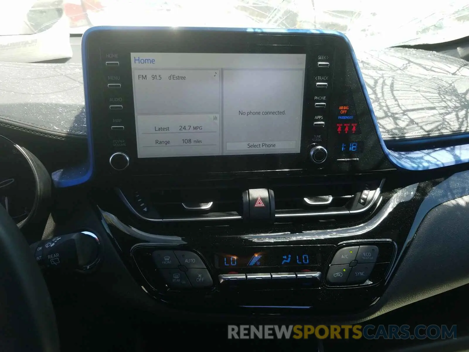 9 Photograph of a damaged car JTNKHMBX4K1029805 TOYOTA C-HR 2019