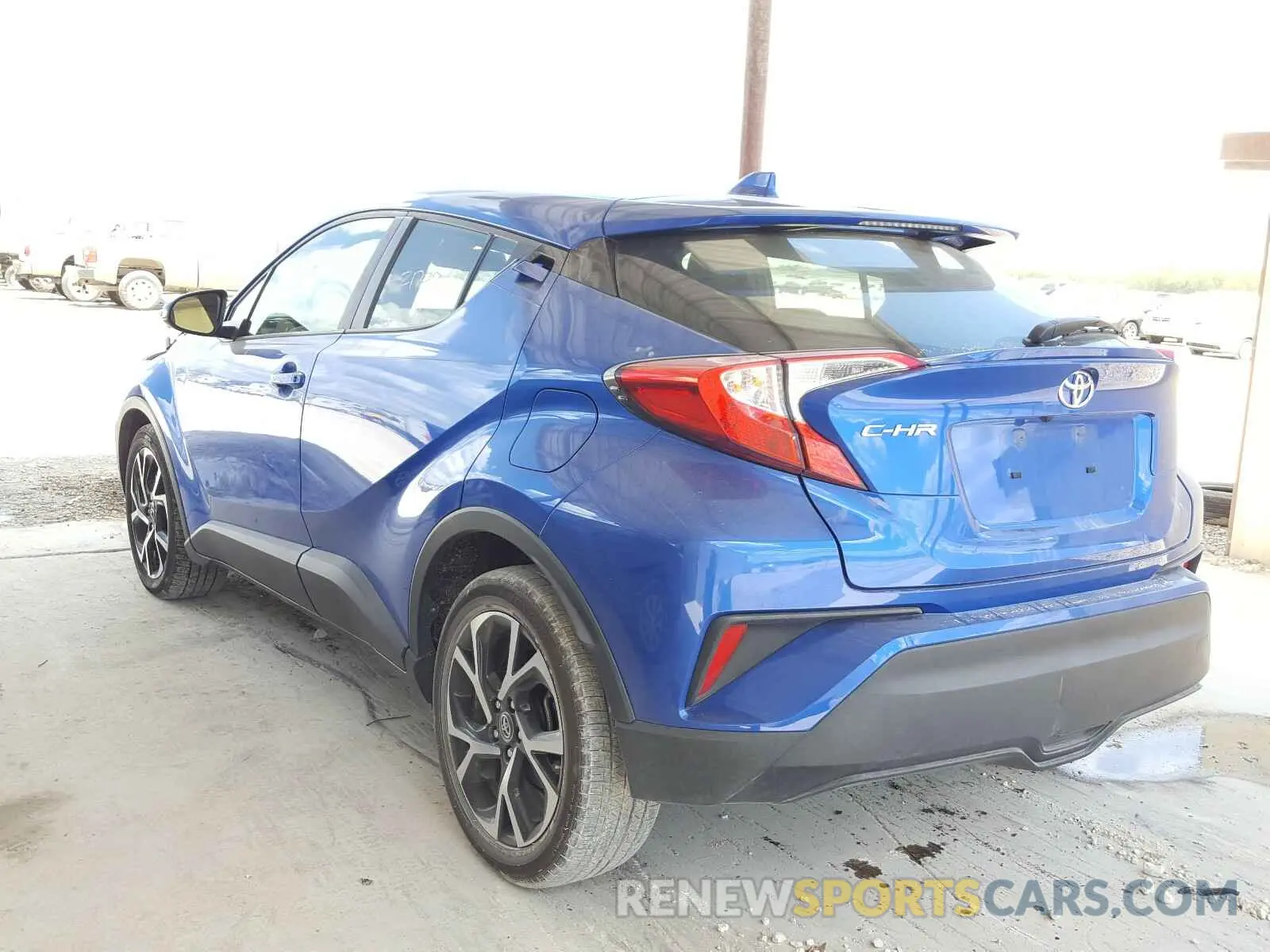 3 Photograph of a damaged car JTNKHMBX4K1036527 TOYOTA C-HR 2019