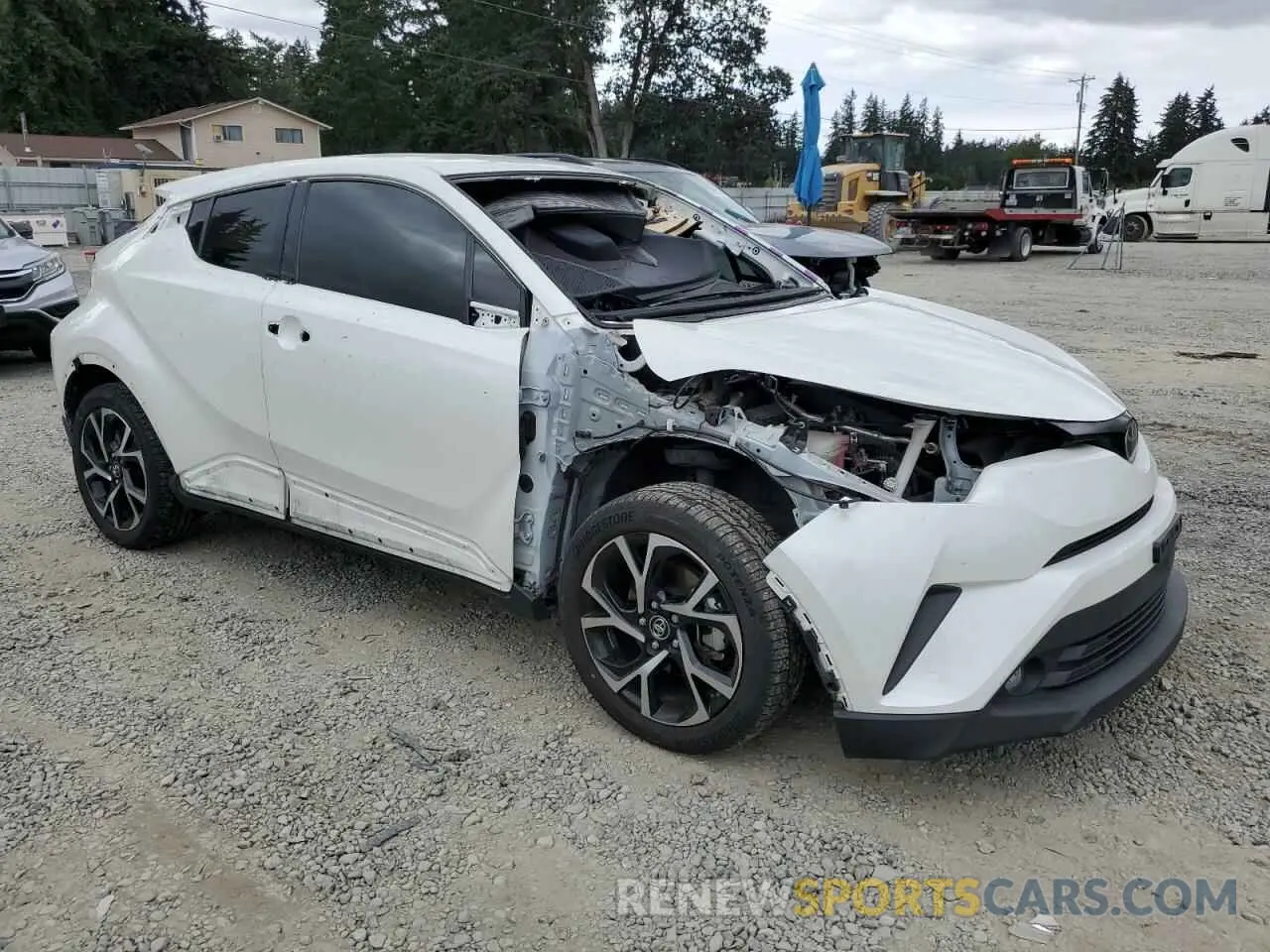 4 Photograph of a damaged car JTNKHMBX4K1039220 TOYOTA C-HR 2019