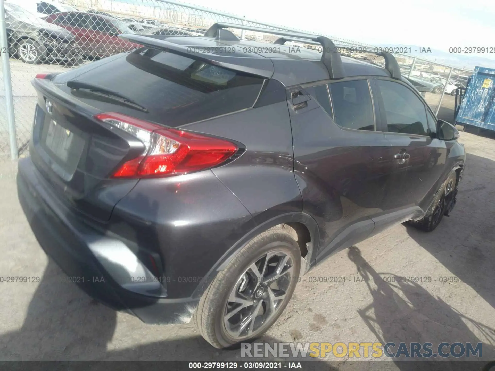 4 Photograph of a damaged car JTNKHMBX4K1051559 TOYOTA C-HR 2019