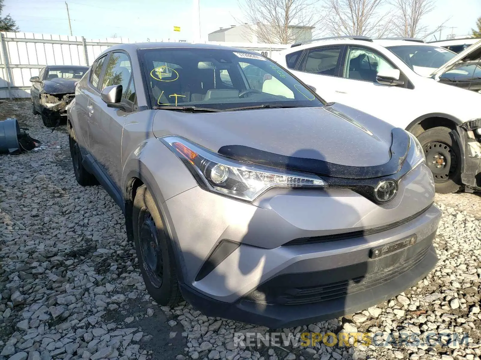 1 Photograph of a damaged car JTNKHMBX4K1056552 TOYOTA C-HR 2019