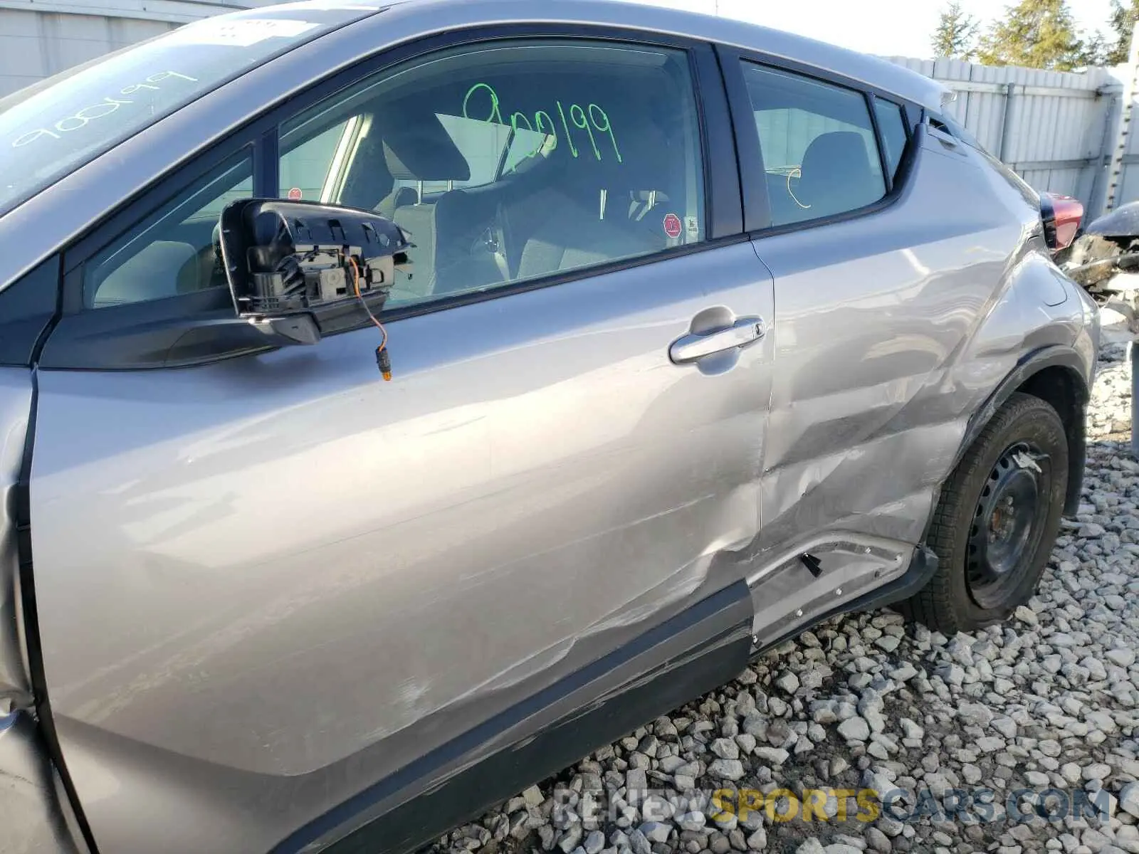 9 Photograph of a damaged car JTNKHMBX4K1056552 TOYOTA C-HR 2019