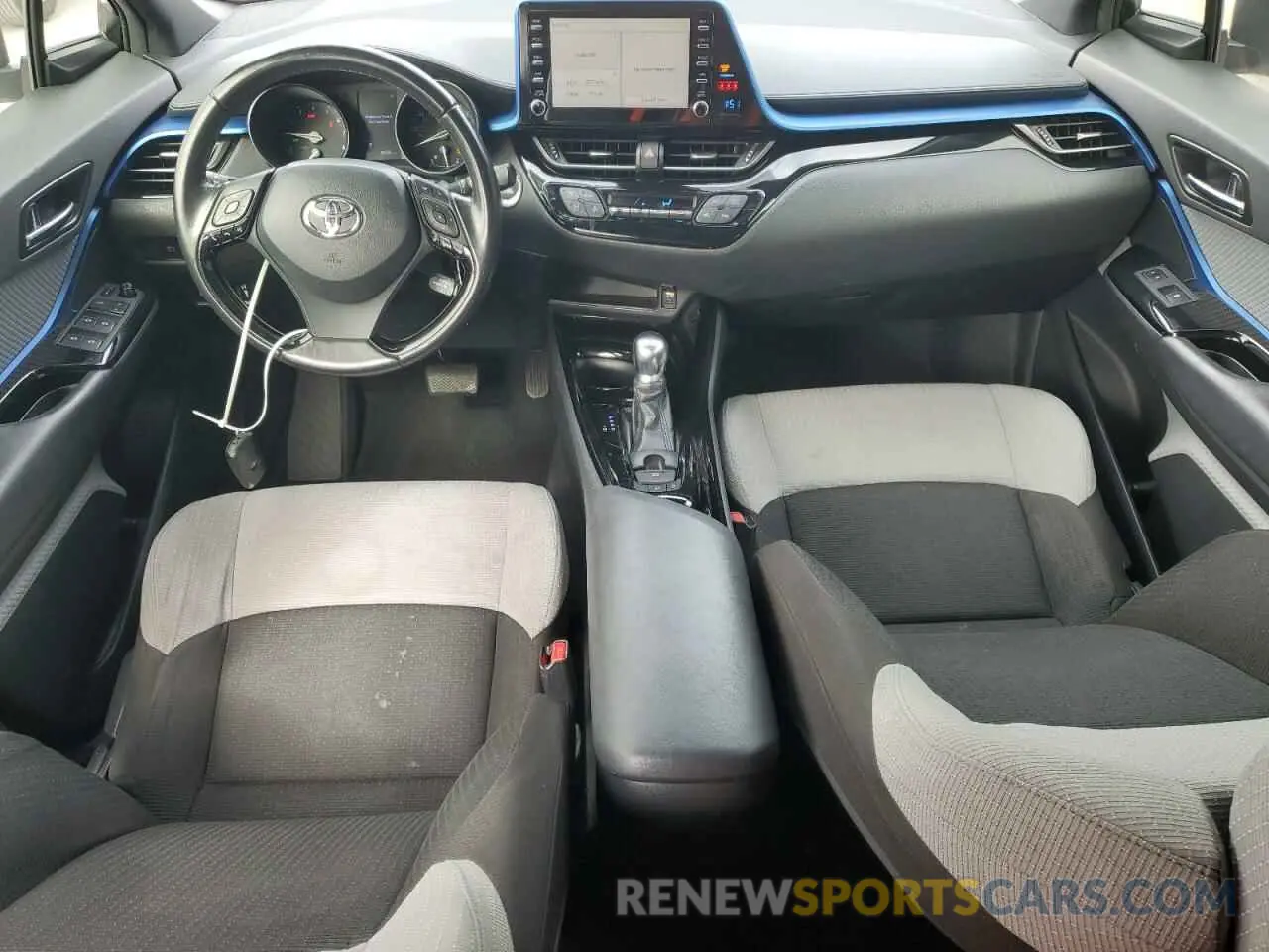 8 Фотография поврежденного автомобиля JTNKHMBX5K1016111 TOYOTA C-HR 2019