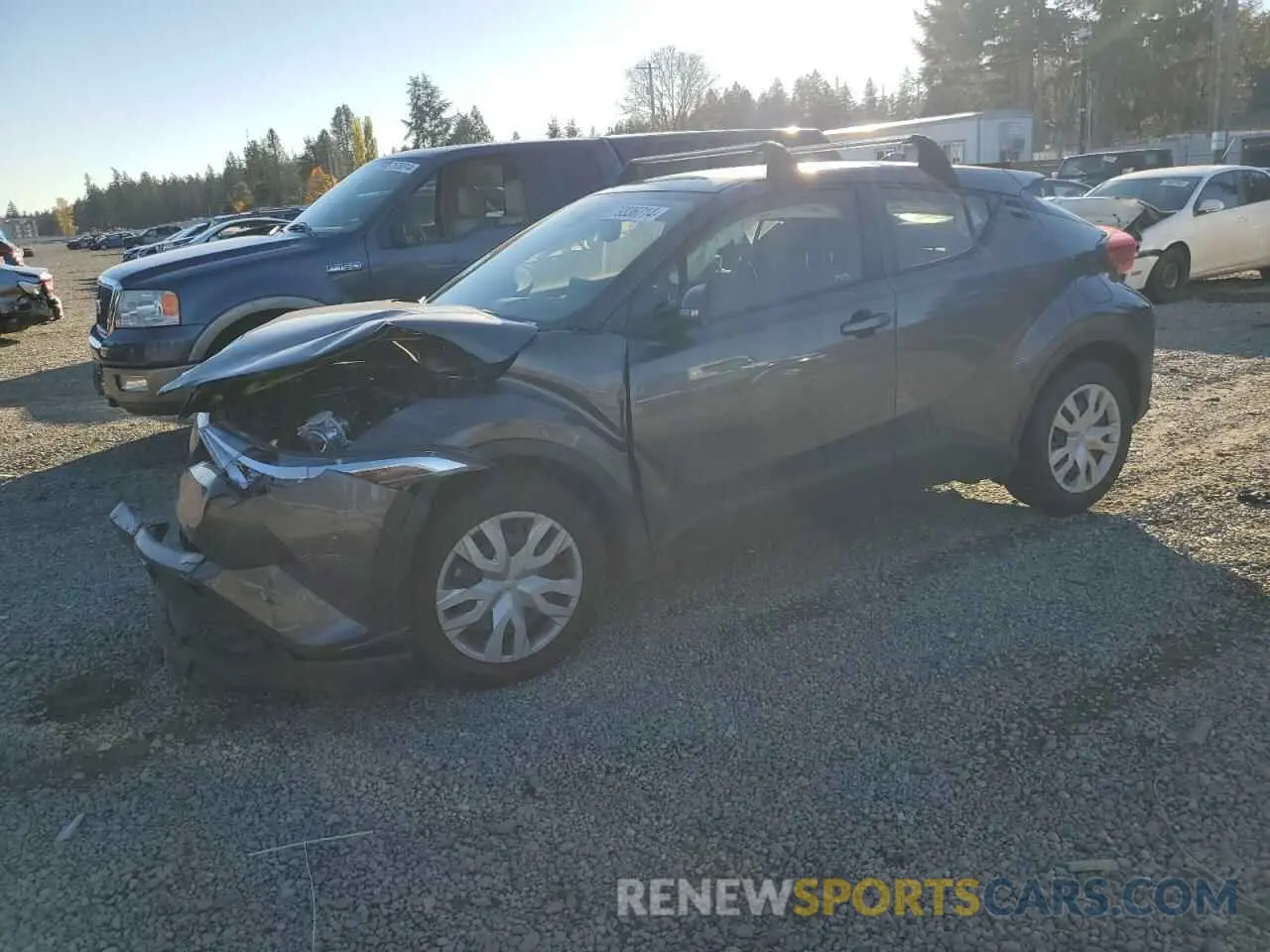 1 Photograph of a damaged car JTNKHMBX5K1025181 TOYOTA C-HR 2019