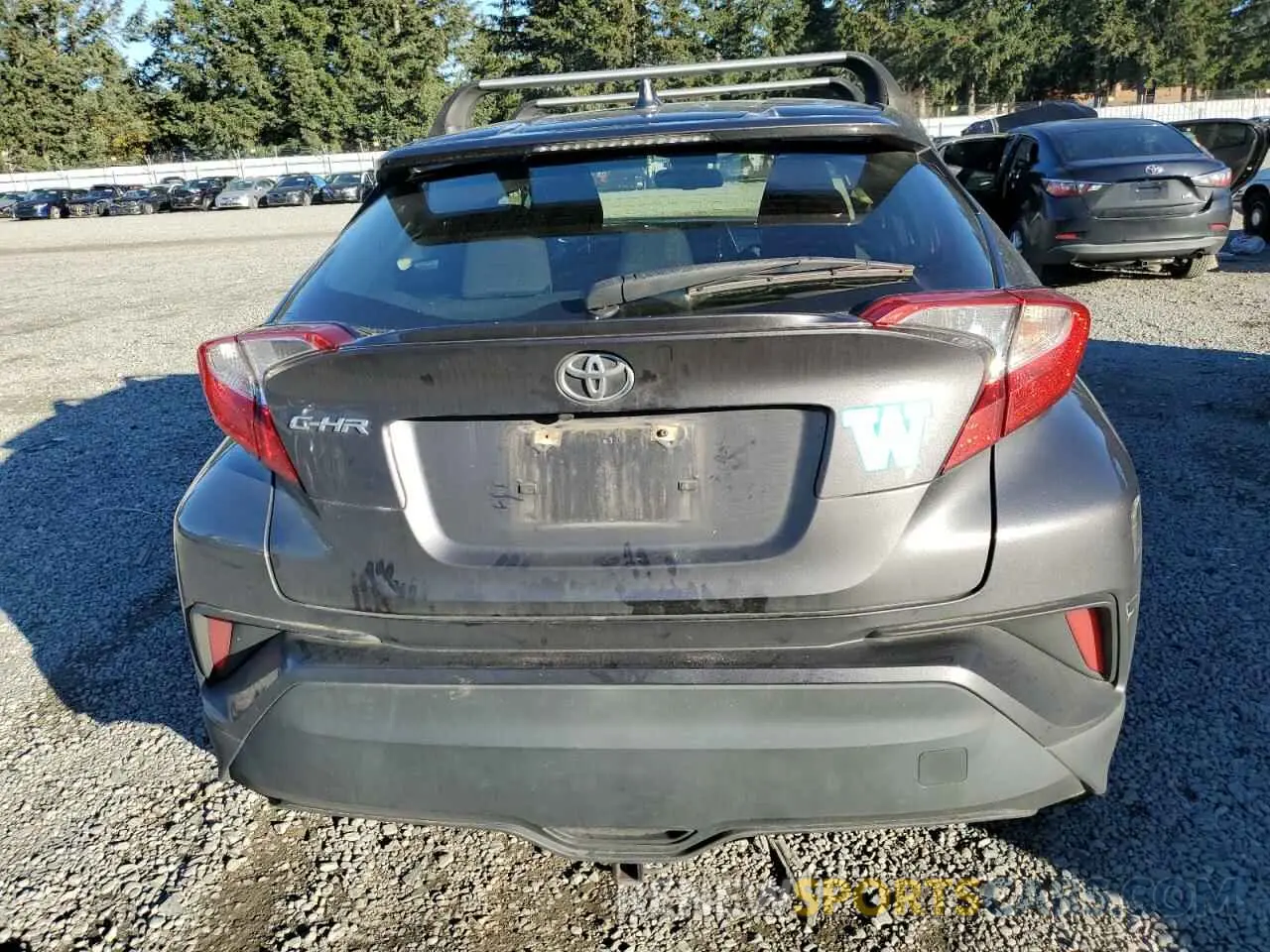 6 Photograph of a damaged car JTNKHMBX5K1025181 TOYOTA C-HR 2019