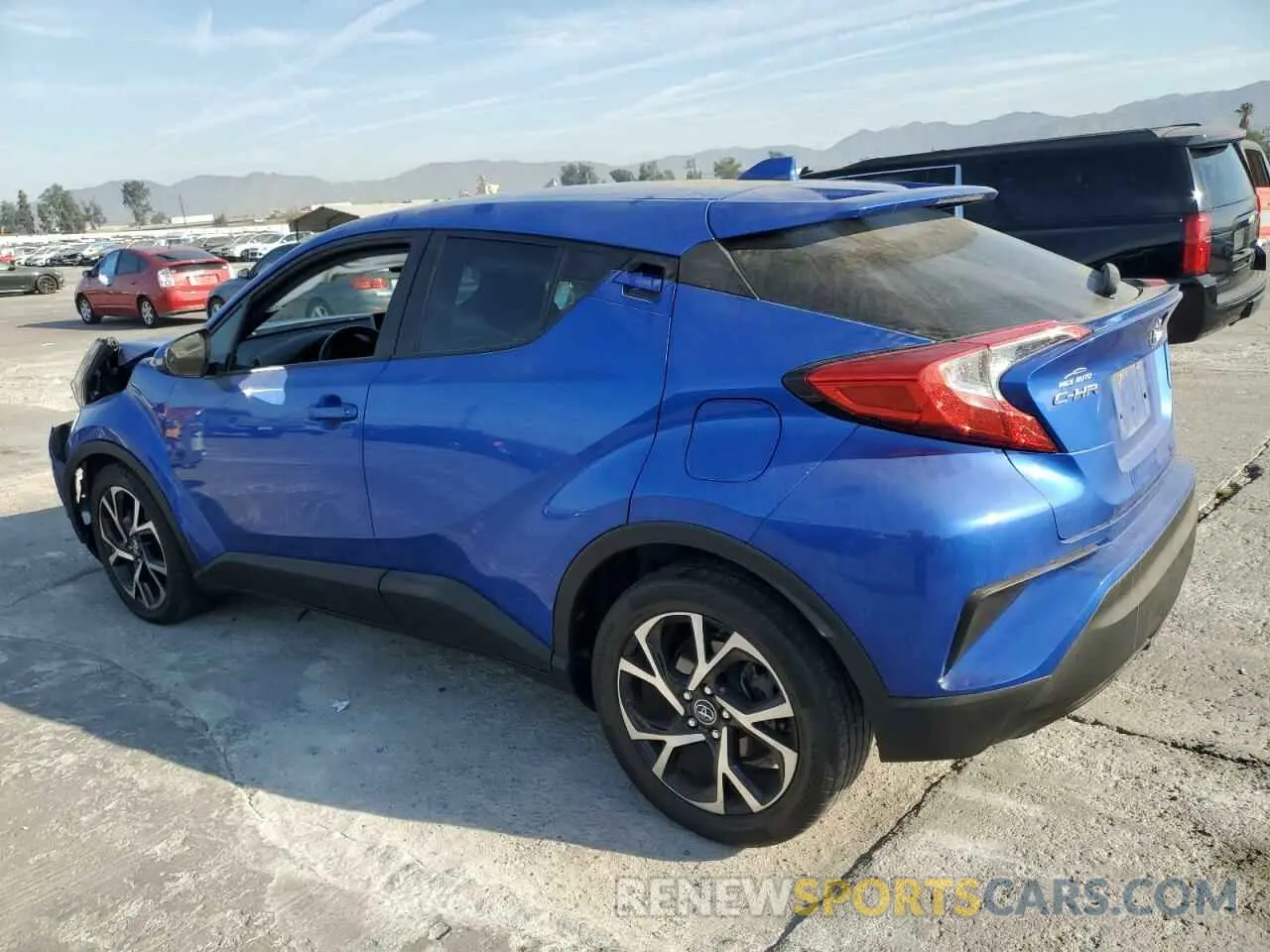 2 Фотография поврежденного автомобиля JTNKHMBX5K1031305 TOYOTA C-HR 2019