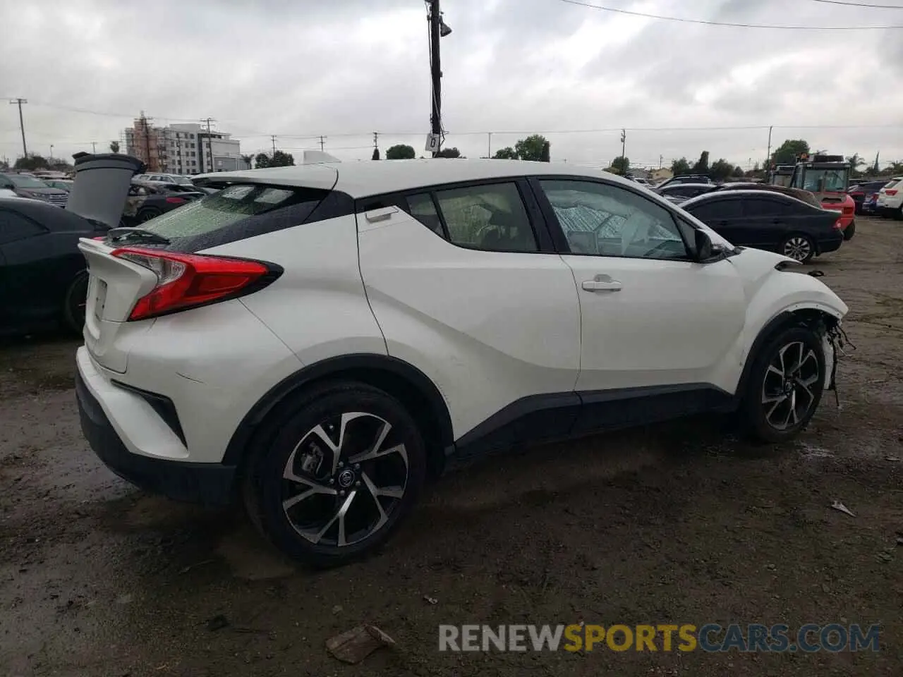 3 Photograph of a damaged car JTNKHMBX5K1038495 TOYOTA C-HR 2019