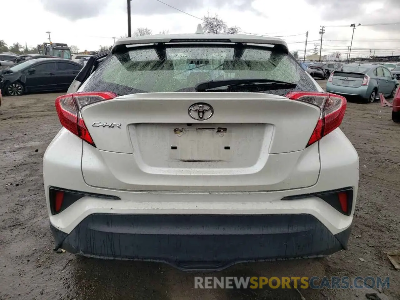 6 Photograph of a damaged car JTNKHMBX5K1038495 TOYOTA C-HR 2019