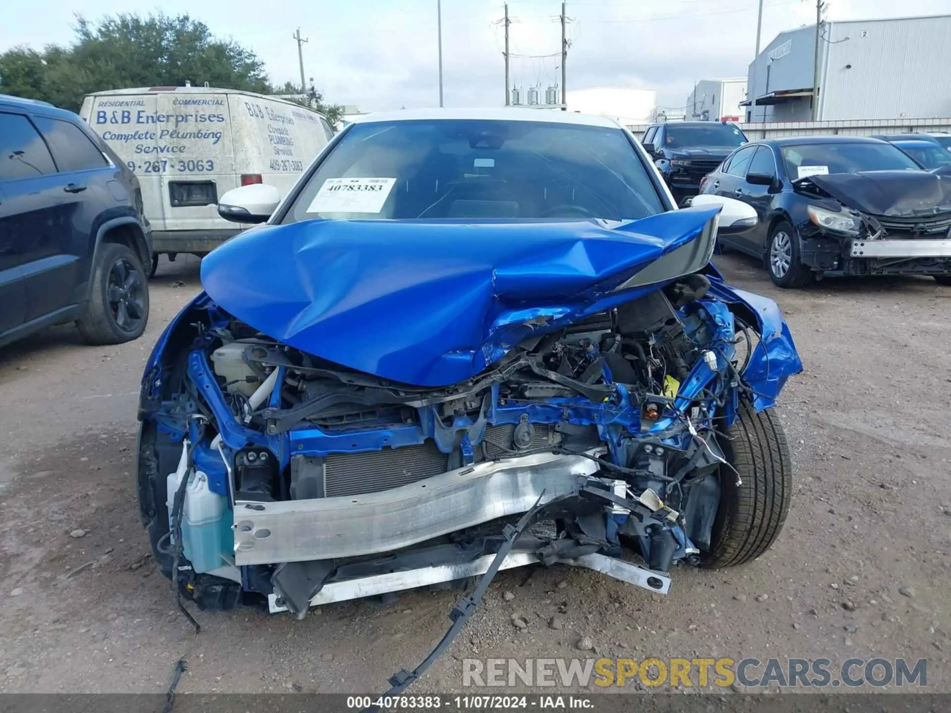 11 Photograph of a damaged car JTNKHMBX5K1043597 TOYOTA C-HR 2019