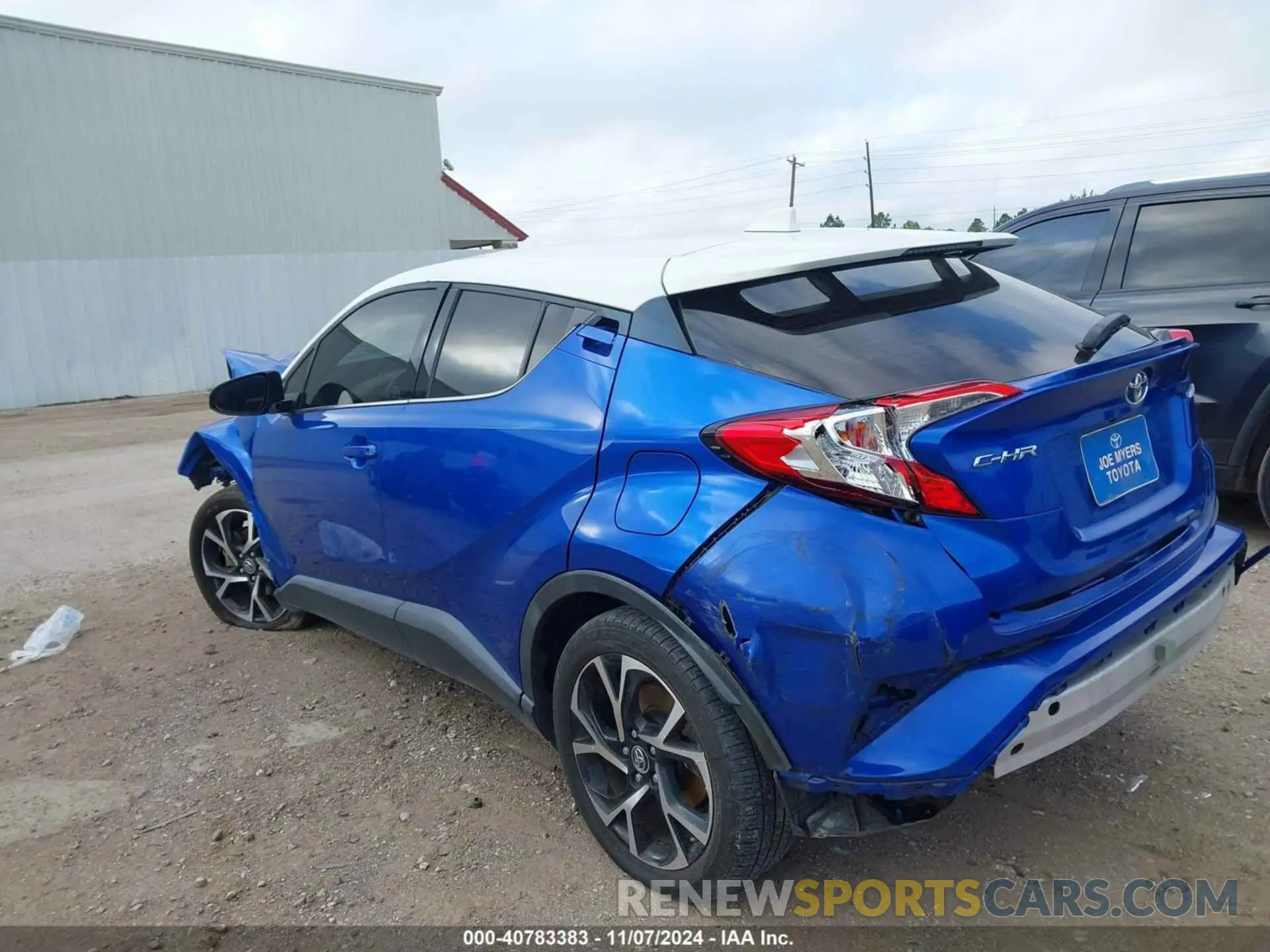 3 Photograph of a damaged car JTNKHMBX5K1043597 TOYOTA C-HR 2019