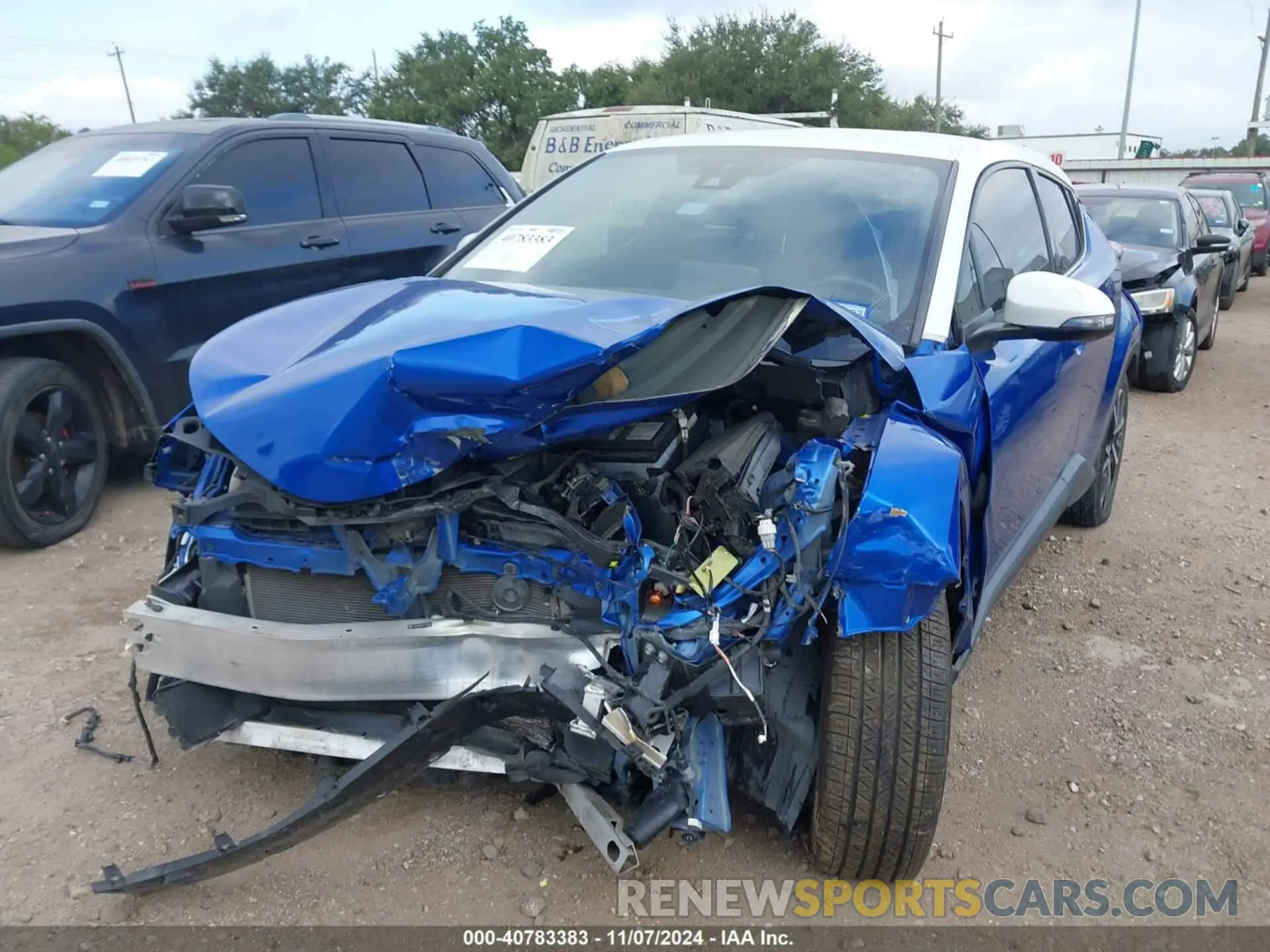 6 Photograph of a damaged car JTNKHMBX5K1043597 TOYOTA C-HR 2019