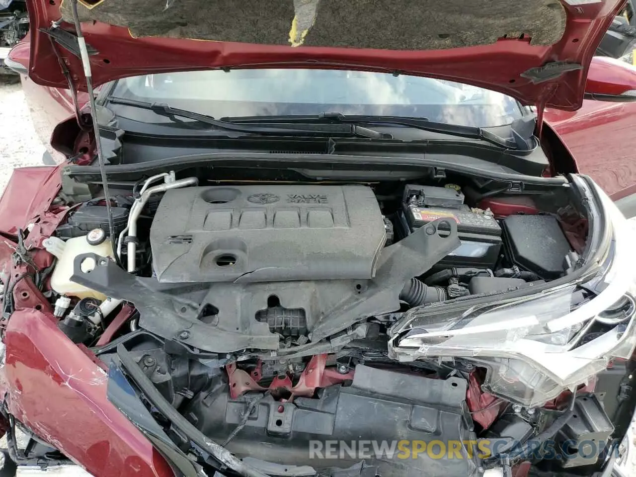 7 Фотография поврежденного автомобиля JTNKHMBX6K1022158 TOYOTA C-HR 2019